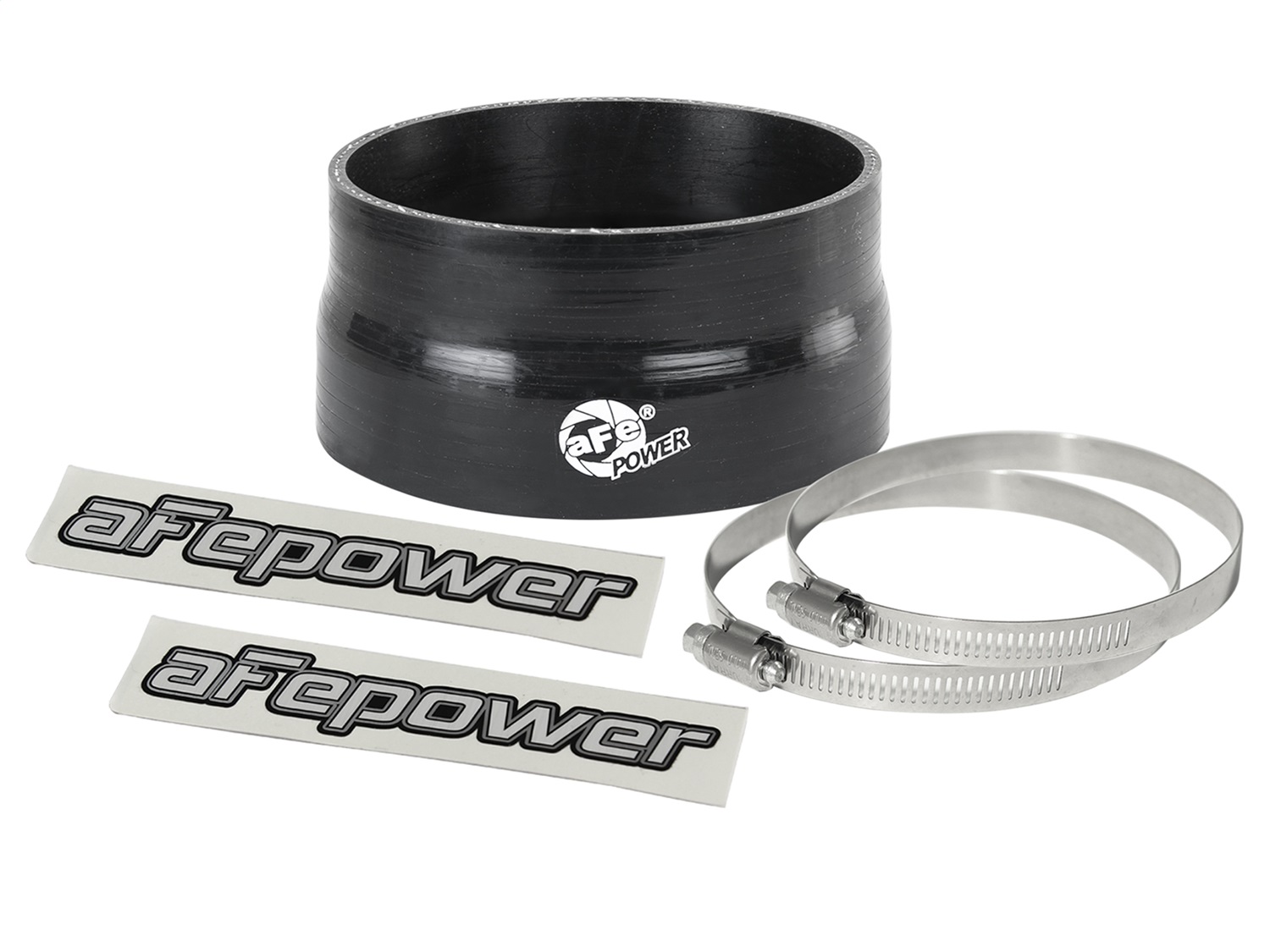 aFe Power 59-00094 - Magnum FORCE CAI Univ. Silicone Coupling Kit (4in to 3.8in ID / 2in L) Reducer Coupler - Black
