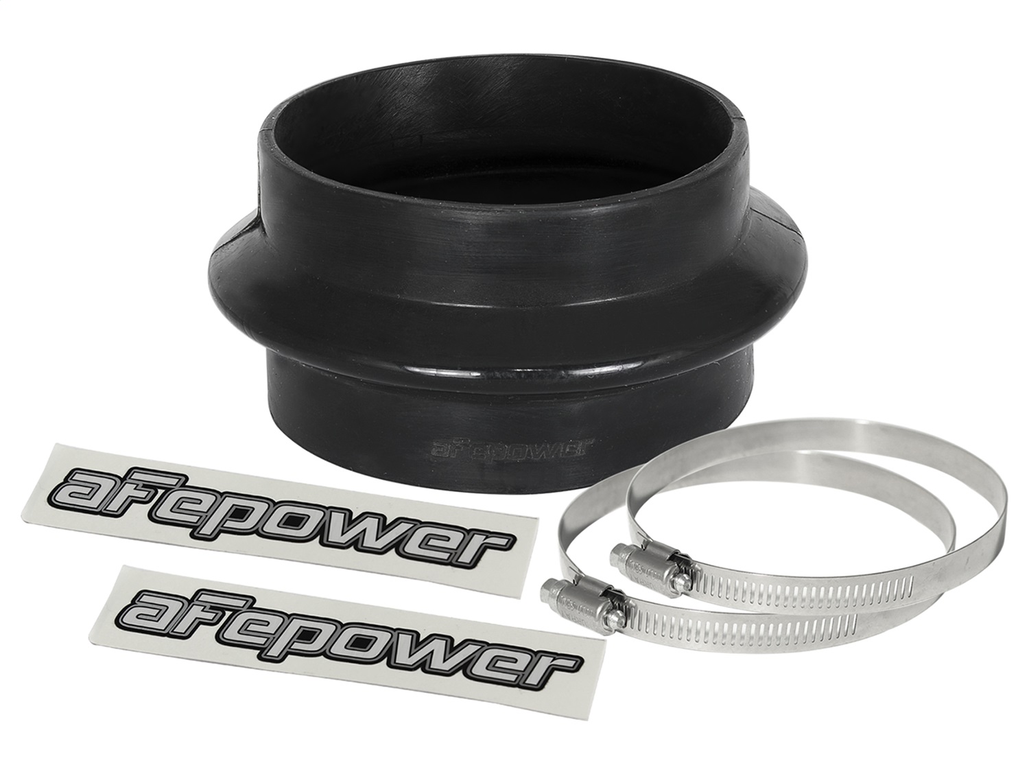 aFe Power 59-00071 - Magnum FORCE Silicone Coupling Kit 4in ID x 2-1/2in L Straight Bellow-Coupler - Black