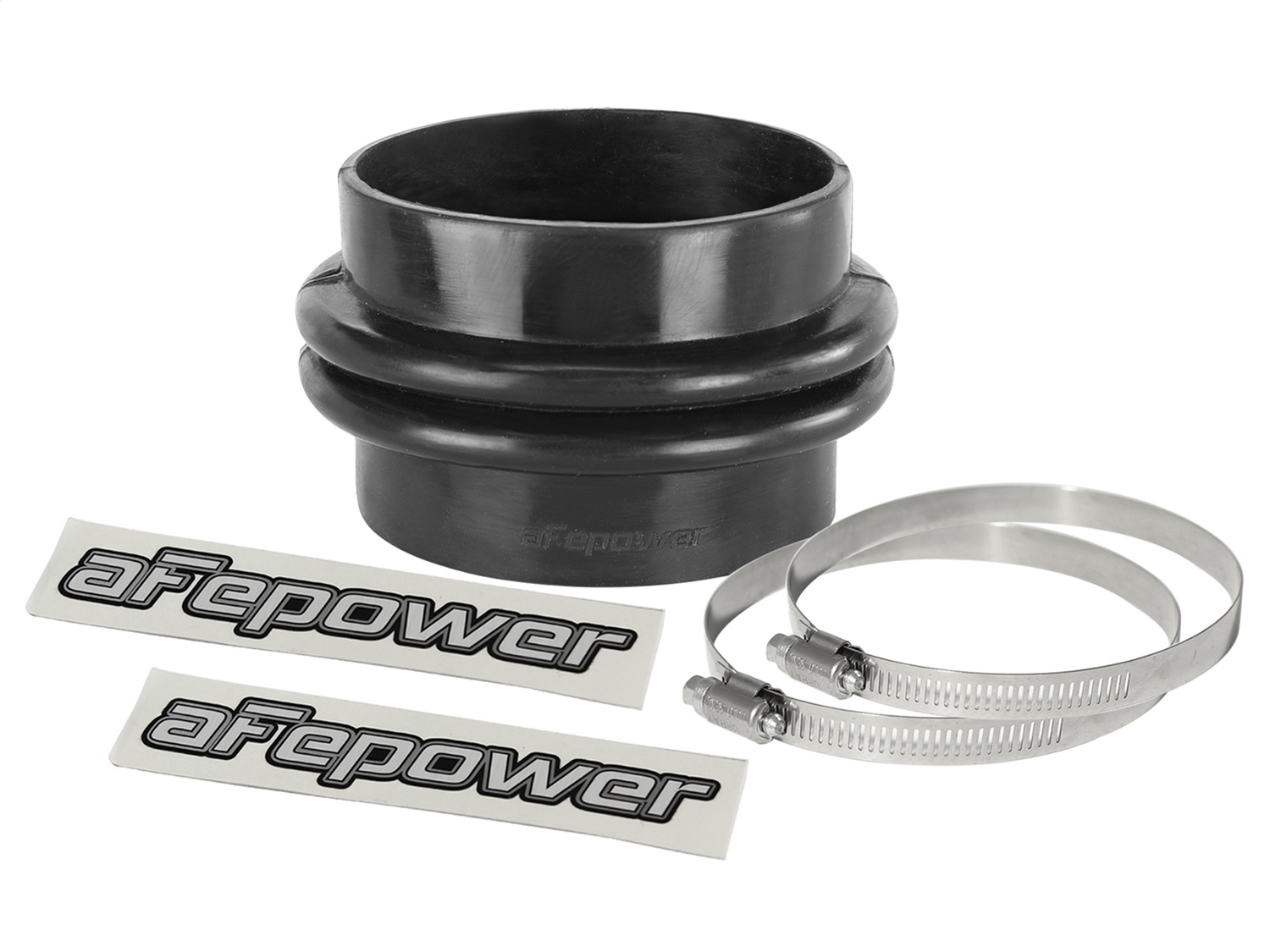 aFe Power 59-00100 - Magnum FORCE Replacement Coupling Kit for (3-1/4 IN ID x 2-1/2 IN L) Straight Bellow-Coupler Blk