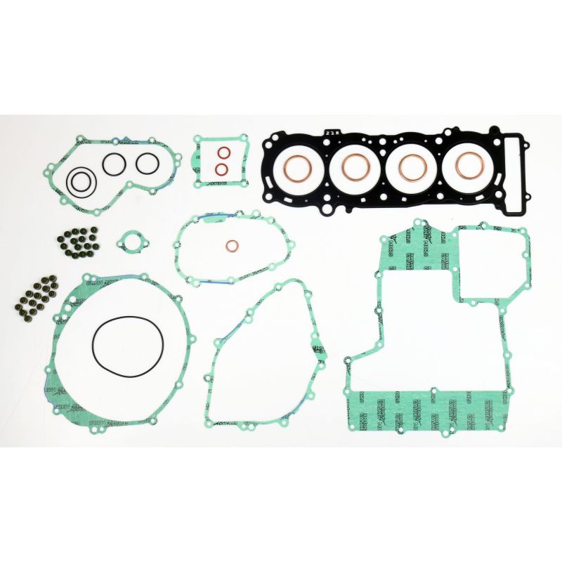 Athena P400485870171 - 01-17 Yamaha FJR A 1300 Complete Gasket Kit w/o Valve Cover Gasket Athena P400485870171 - 01-17 Yamaha FJR A 1300 Complete Gasket Kit w/o Valve Cover Gasket