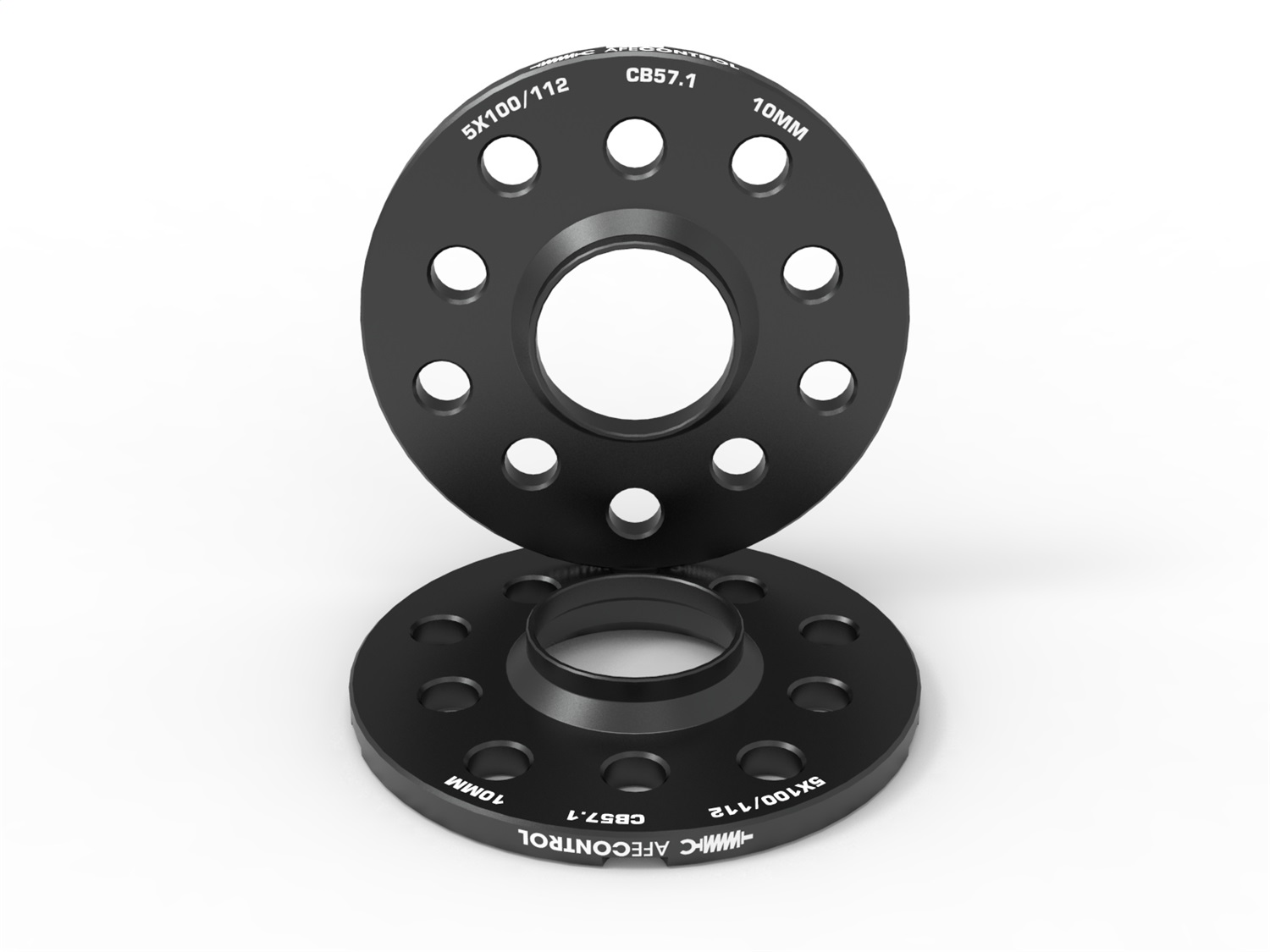 aFe Power 610-611001-B - CONTROL Billet Aluminum Wheel Spacers 5x100/112 CB57.1 10mm - Volkswagen/Audi