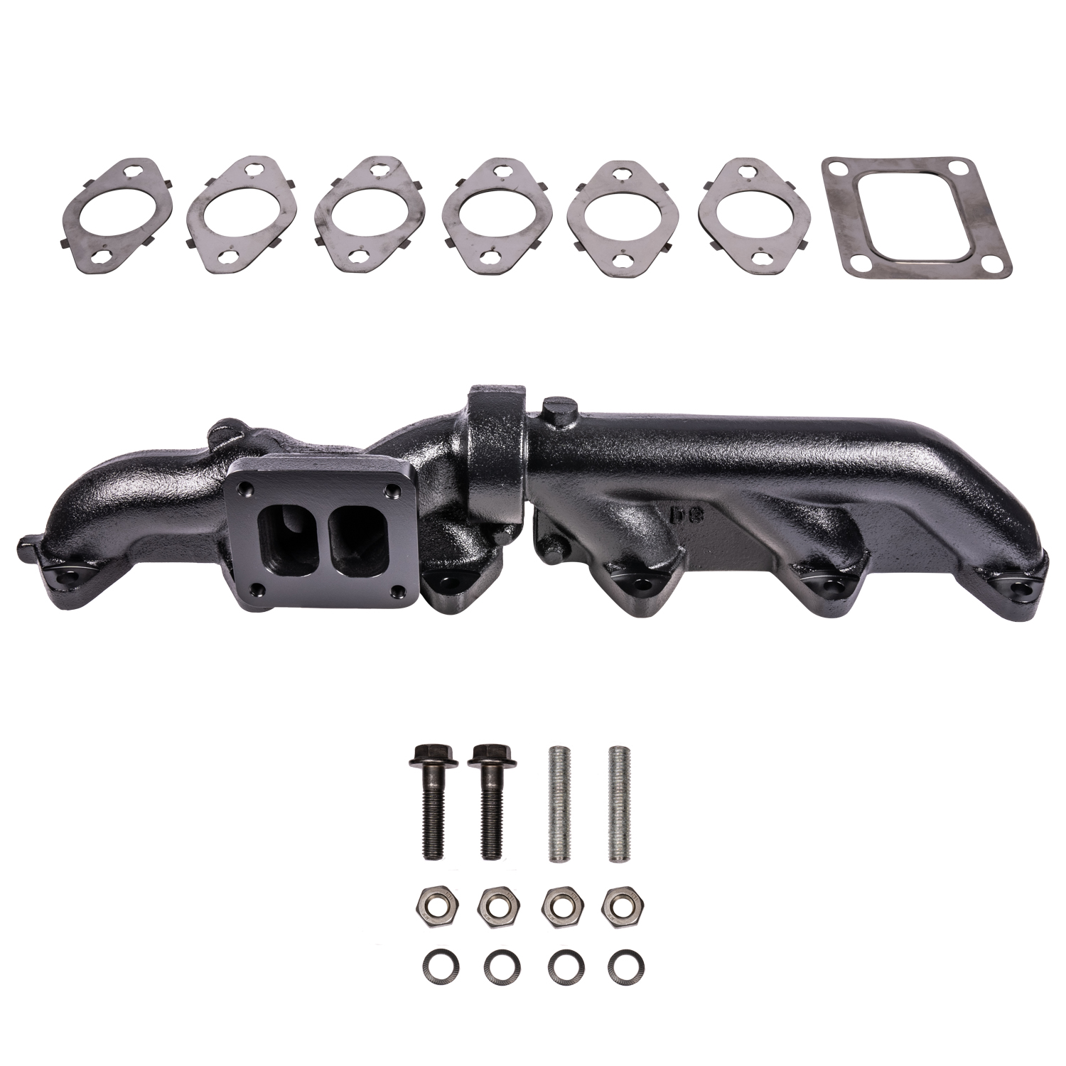 ATS Diesel 204-942-2272 - ATS Pulse Flow Exhaust Manifold Kit Fits 2003-2007 5.9L Common Rail Cummins 2-Pc T4 With Gaskets Turbo Hardware