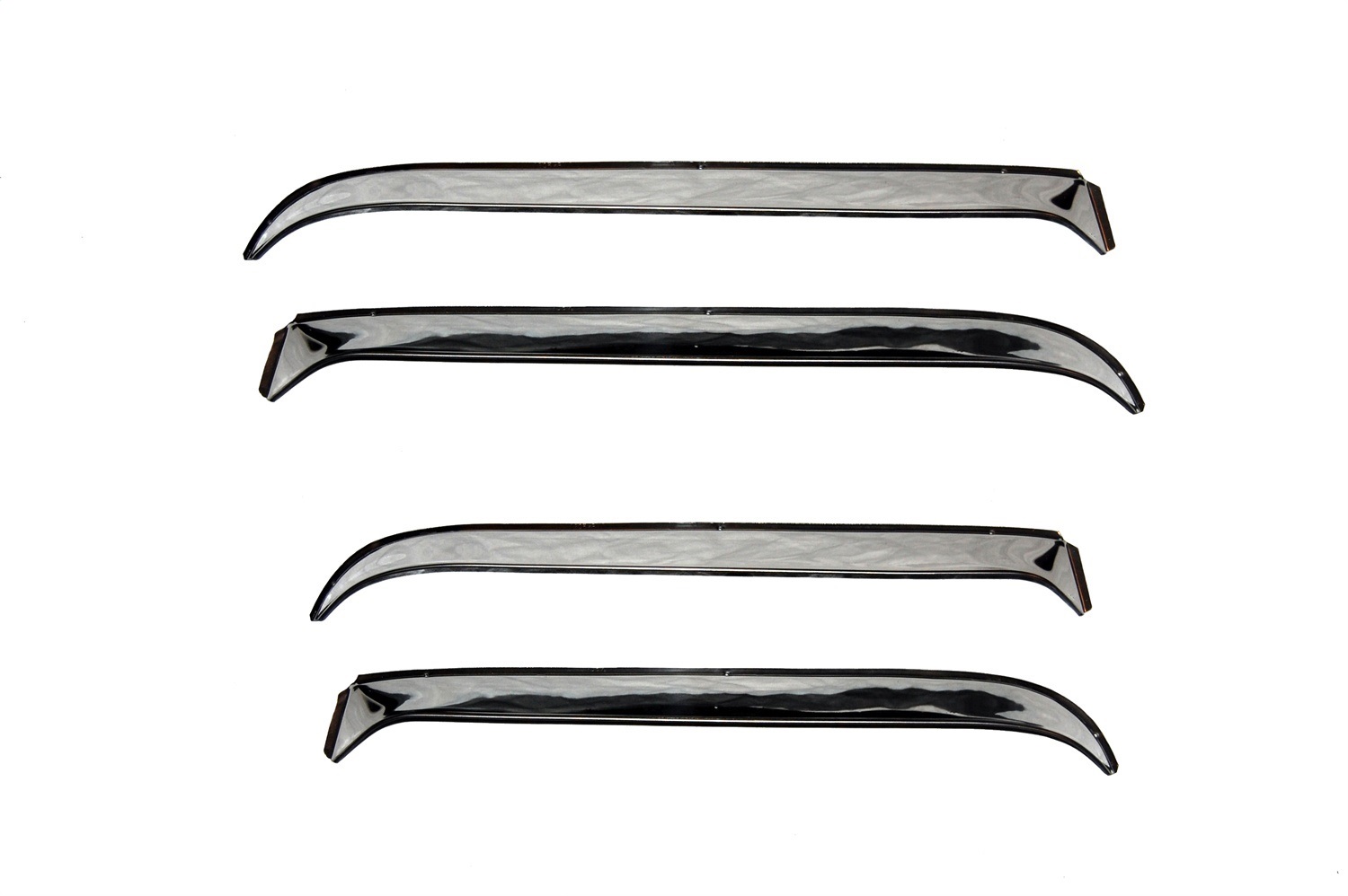 Auto Ventshade (AVS) 14918 - 07-18 Jeep Wrangler Ventshade Front & Rear Window Deflectors 4pc - Chrome Auto Ventshade (AVS) 14918 - 07-18 Jeep Wrangler Ventshade Front & Rear Window Deflectors 4pc - Chrome