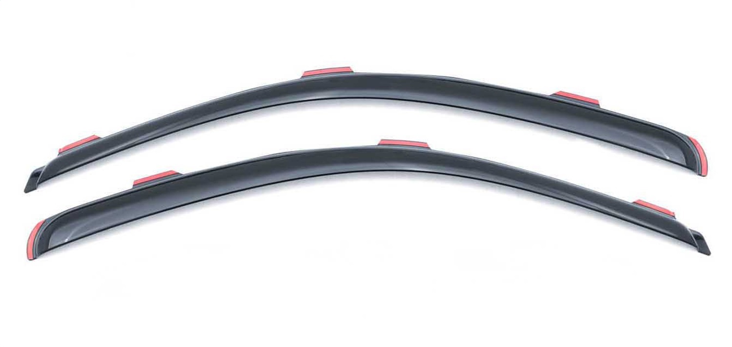 Auto Ventshade (AVS) 192956 - 99-07 Chevy Silverado 1500 Standard Cab Ventvisor In-Channel Window Deflectors 2pc - Smoke