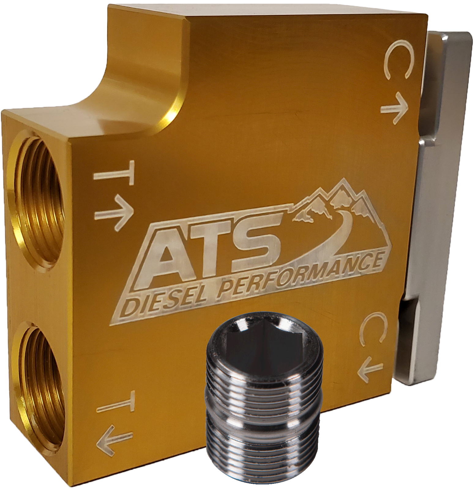 ATS Diesel 3100052464 - ATS Thermal Bypass Valve Up-Grade With Billet Filter Coupler, 2019 and Up 6.7L Cummins with 68RFE or Aisin AS69RC Transmission  Performance