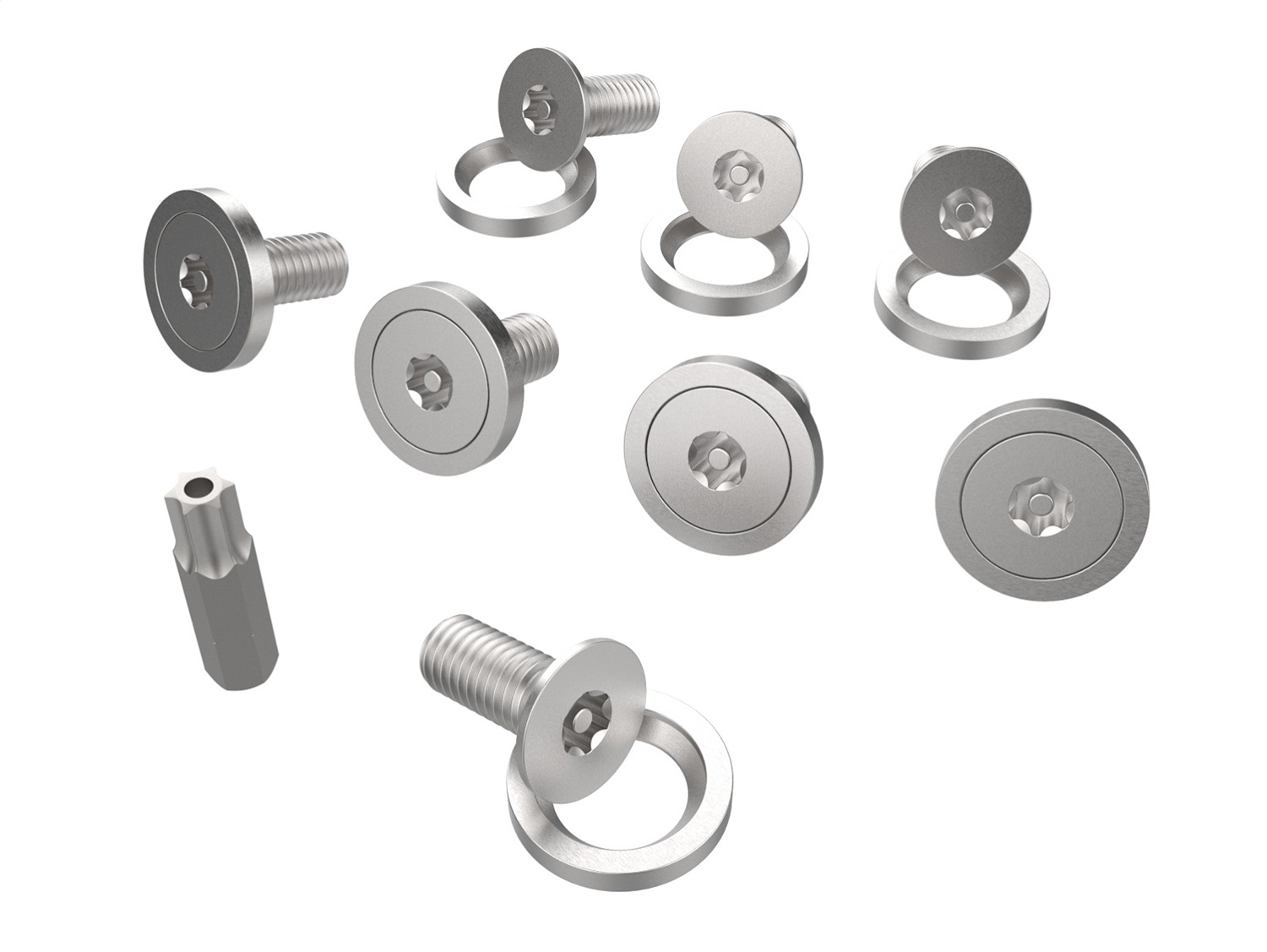 aFe Power 79-90001 - Terra Guard Stainless Steel Security Hardware Kit