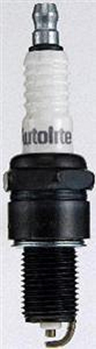 Autolite 66 - Spark Plug - 14 mm Thread - 0.750 in Reach - Gasket Seat - Resistor - Each