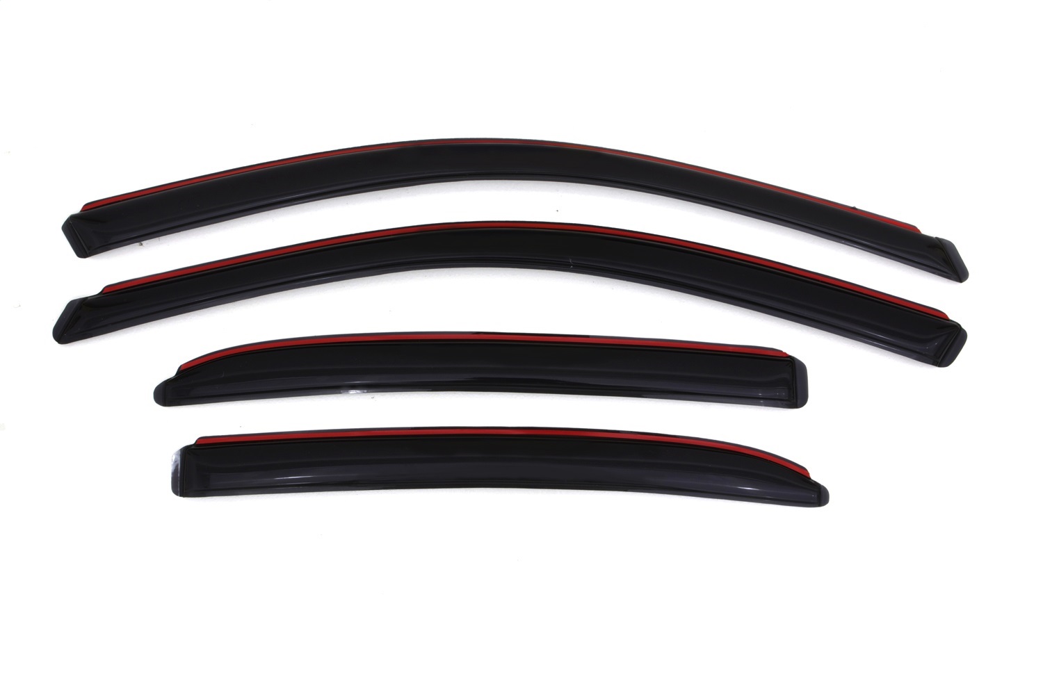 Auto Ventshade (AVS) 194943 - 03-07 Honda Accord Ventvisor In-Channel Front & Rear Window Deflectors 4pc - Smoke