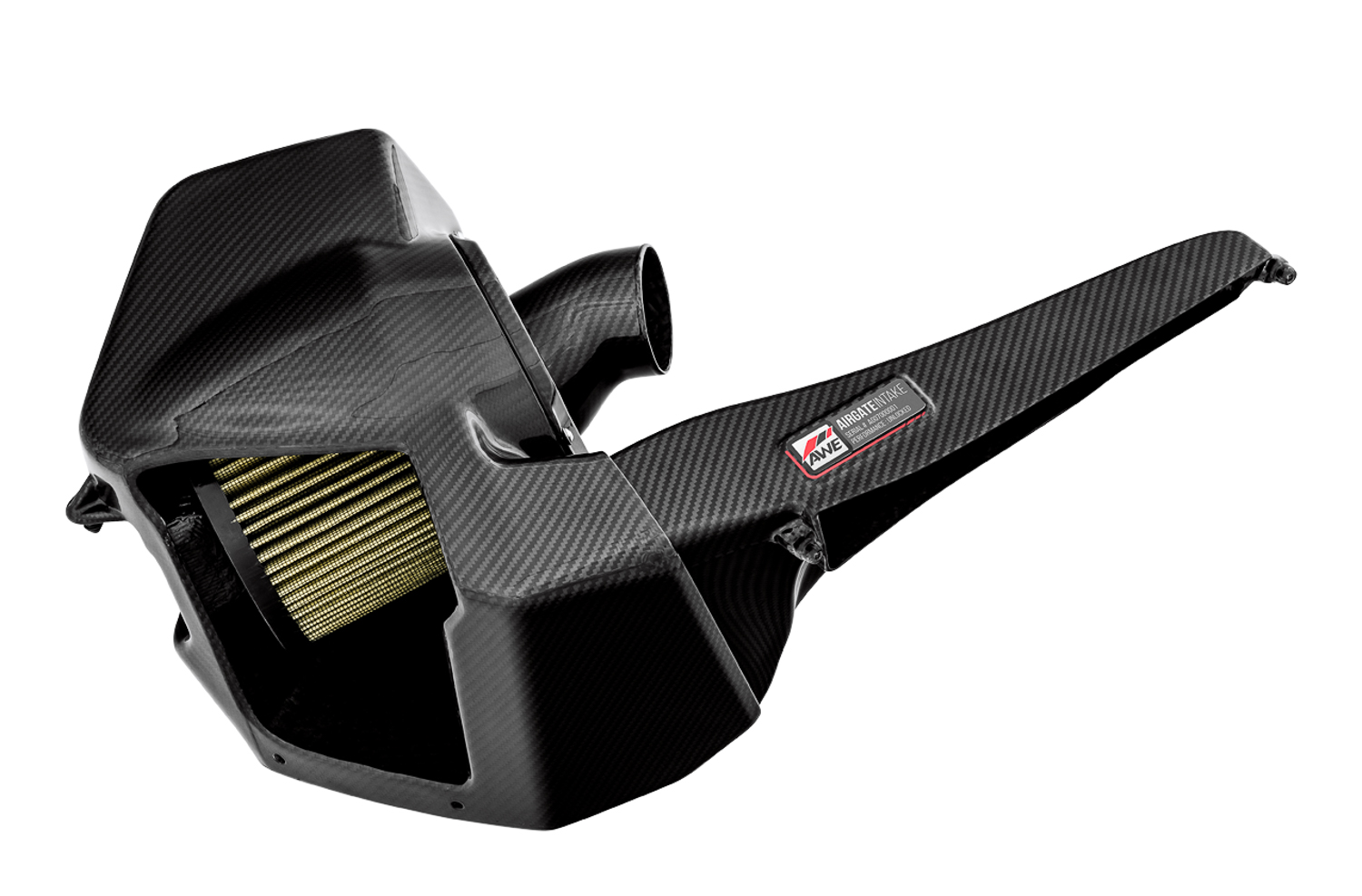 AWE 2660-15032 - Audi B9/B9.5 S4/S5/RS5 3.0T Carbon Fiber AirGate Intake w/ Lid