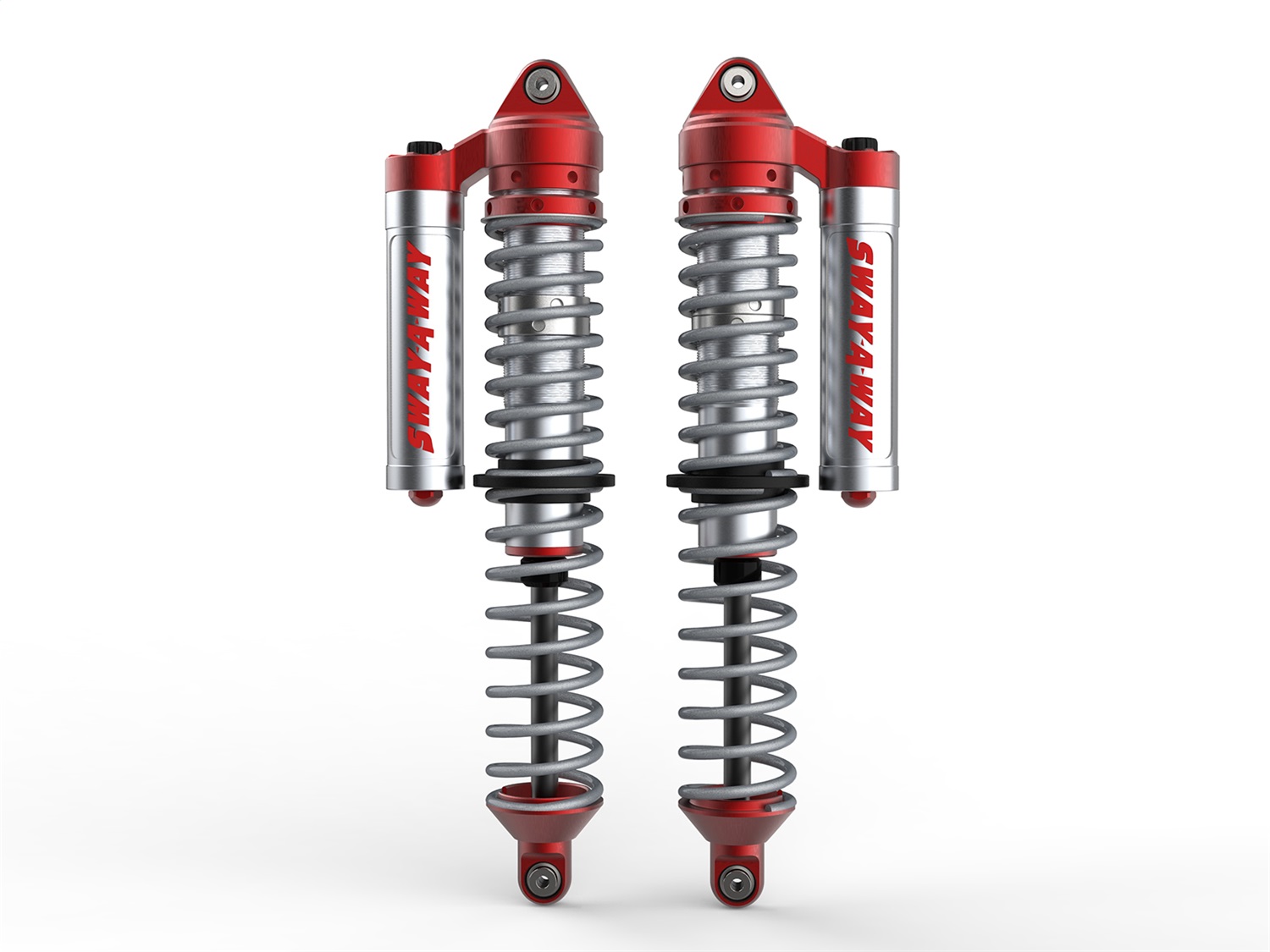 aFe Power 851-5600-04-CA - 17-19 Polaris RZR 925/1000cc Sway-A-Way 2.5 Front Coilover Kit w/ PB Reservoirs and Comp Adj