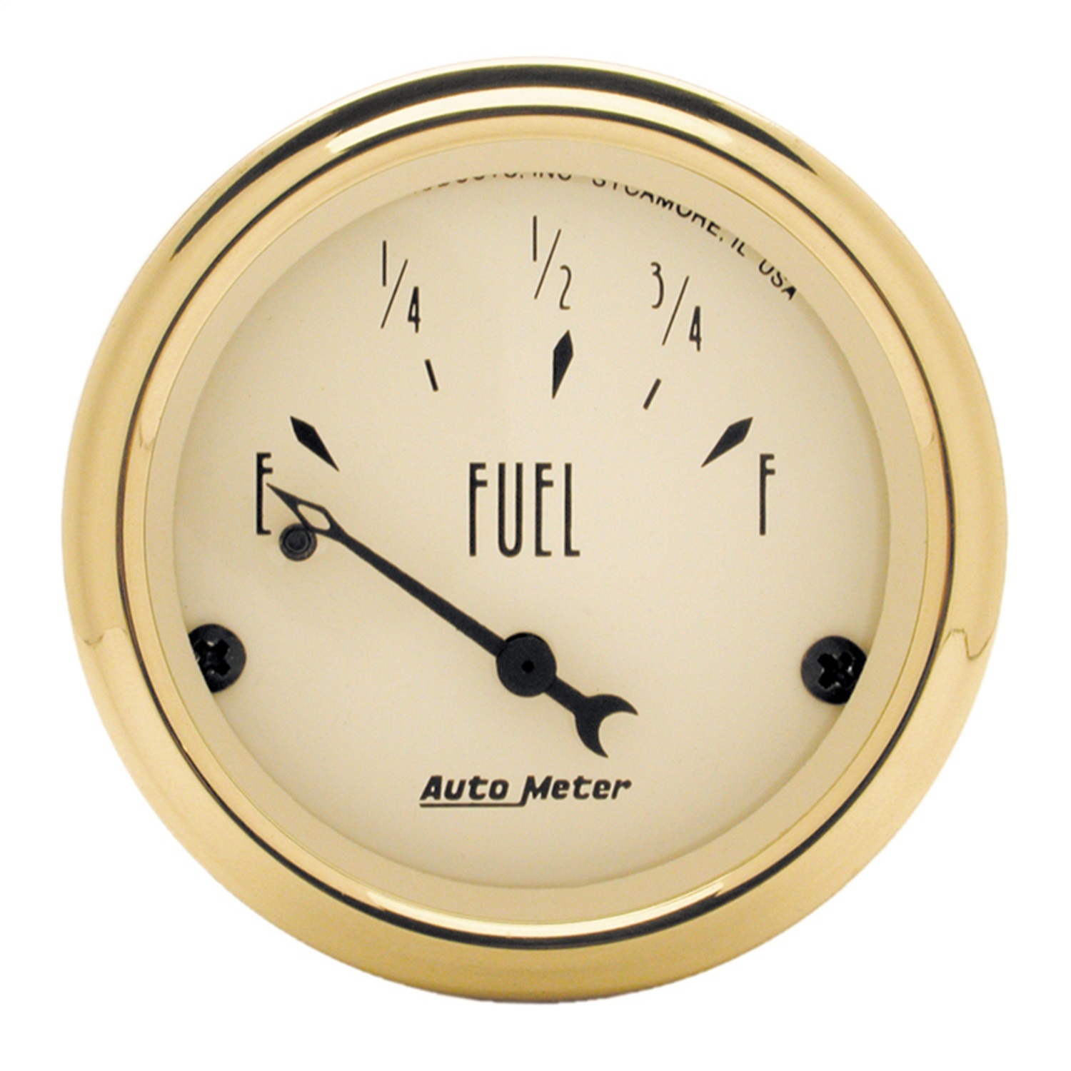 AutoMeter 1505 - Golden Oldies 52mm 73 Empty / 8-12 Full Fuel Level Gauge AutoMeter 1505 - Golden Oldies 52mm 73 Empty / 8-12 Full Fuel Level Gauge