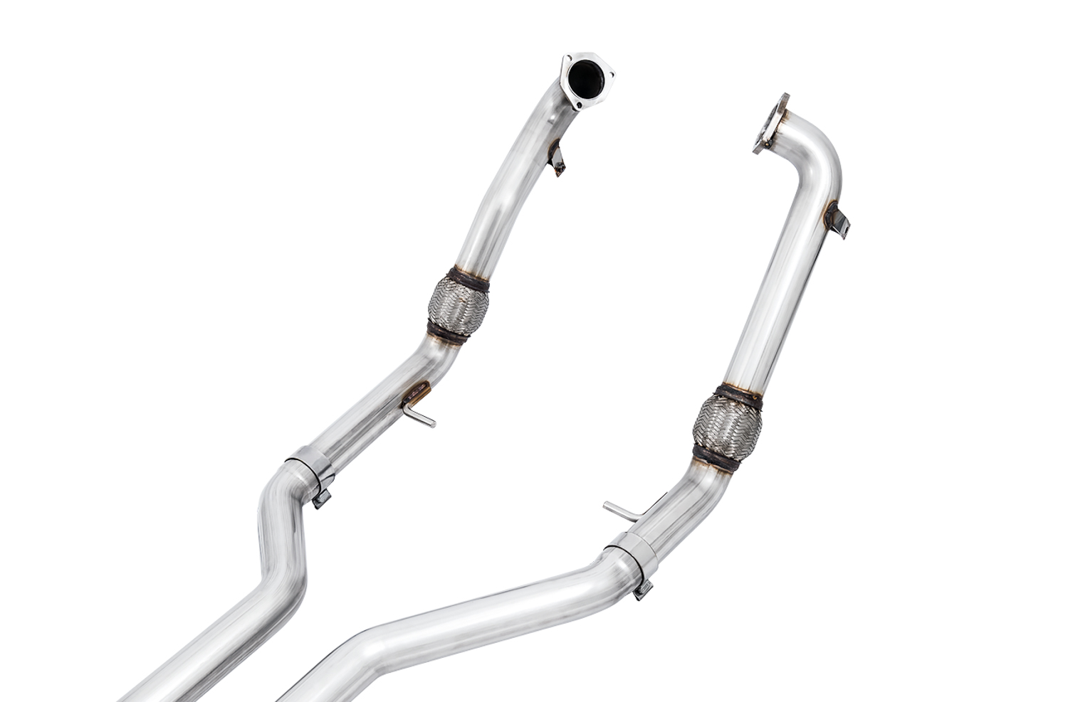 AWE 3010-42054 - Audi B9 S4 Track Edition Exhaust - Non-Resonated (Silver 102mm Tips)