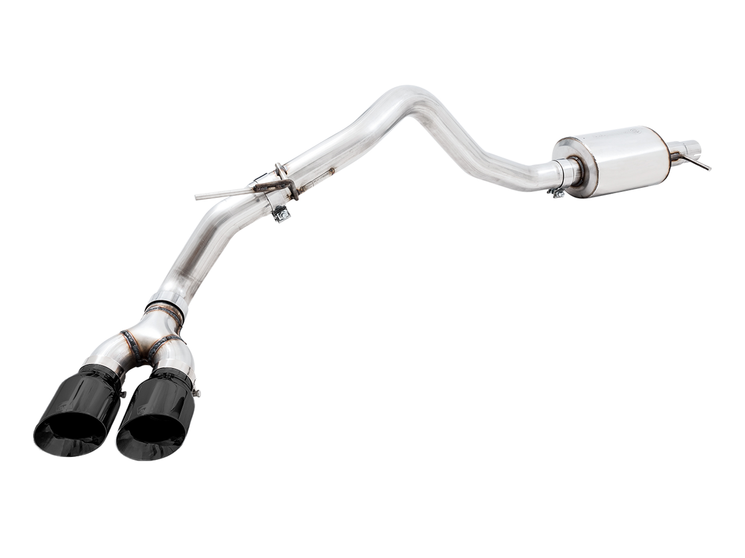 AWE 3015-23064 - 2019+ Ford Ranger 0FG Performance Exhaust System w/Diamond Black Tips & Rock Guard AWE 3015-23064 - 2019+ Ford Ranger 0FG Performance Exhaust System w/Diamond Black Tips & Rock Guard