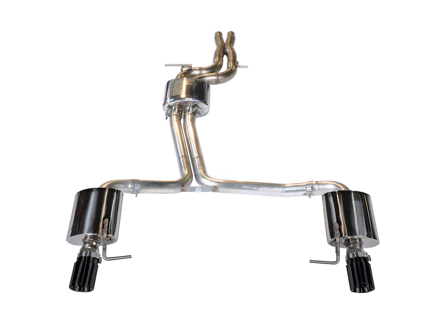 AWE 3015-33052 - Audi C7 A6 3.0T Touring Edition Exhaust - Dual Outlet Diamond Black Tips AWE 3015-33052 - Audi C7 A6 3.0T Touring Edition Exhaust - Dual Outlet Diamond Black Tips