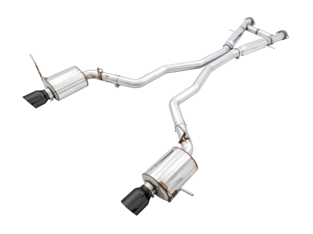AWE 3015-33121 - 2020 Jeep Grand Cherokee SRT Touring Edition Exhaust - Diamond Black Tips AWE 3015-33121 - 2020 Jeep Grand Cherokee SRT Touring Edition Exhaust - Diamond Black Tips