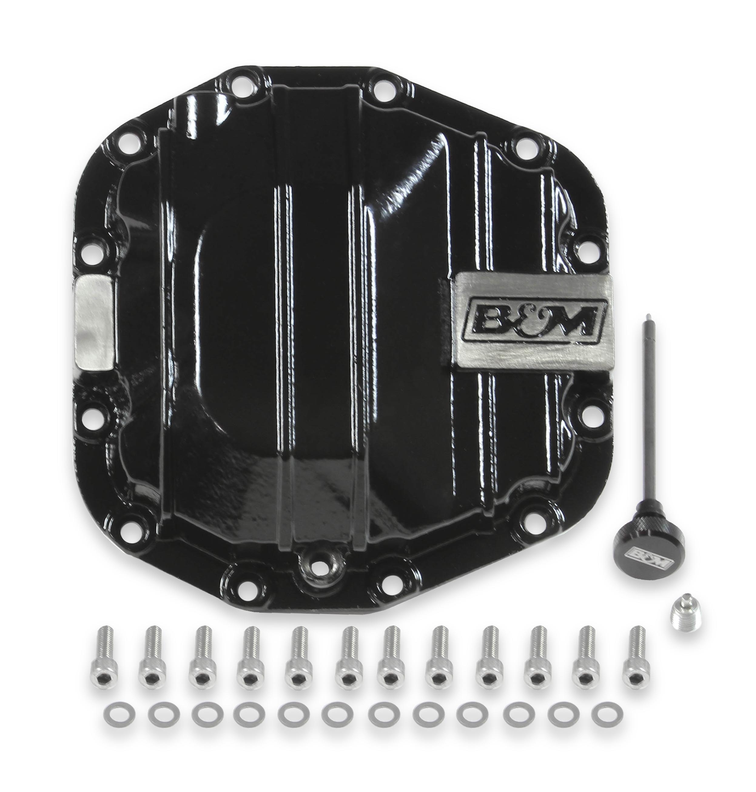 B&M 12313 - Nodular Iron M220 Dana 44 AdvanTek Rear Differential Cover