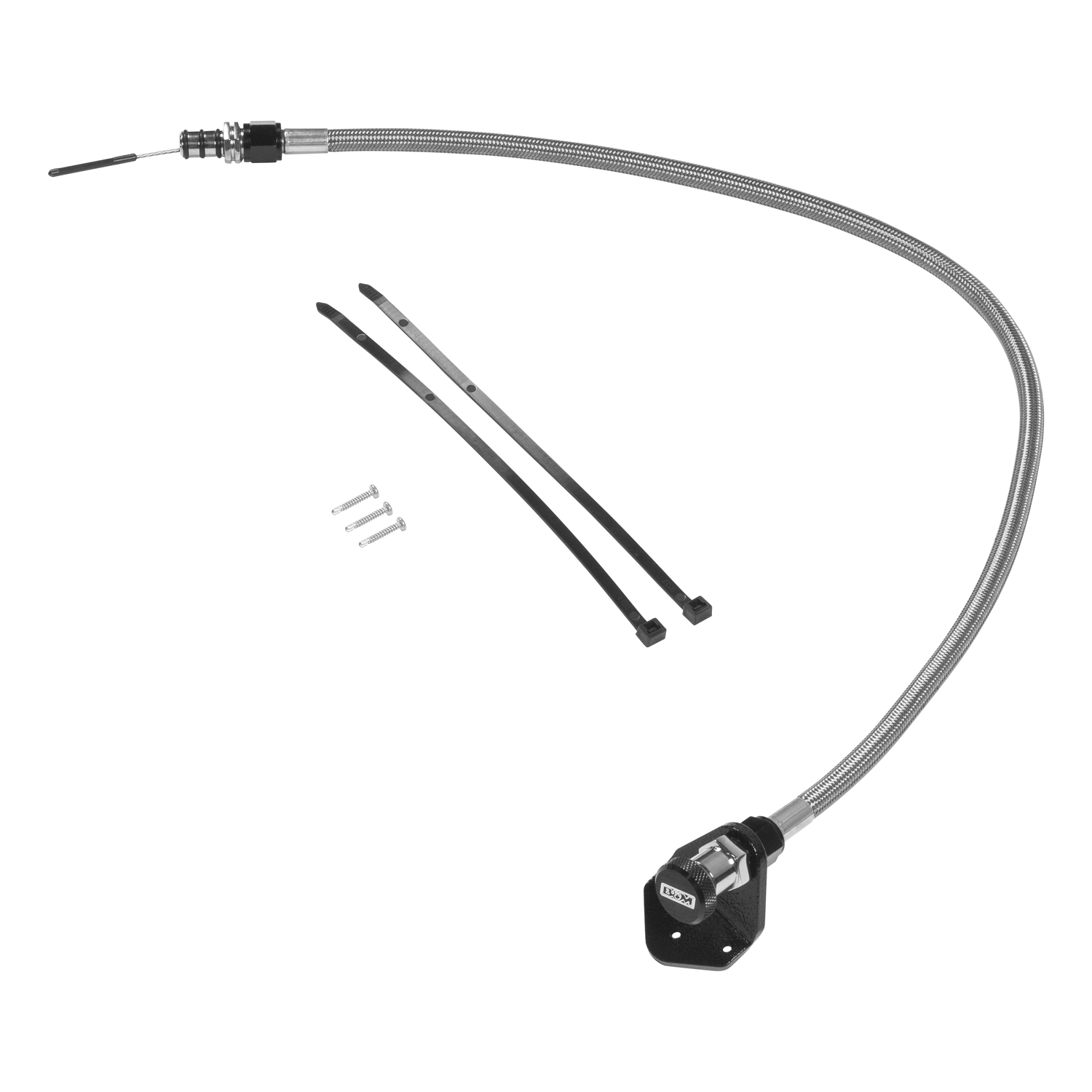 B&M 22173 - Automatic Transmission Locking Dip Stick