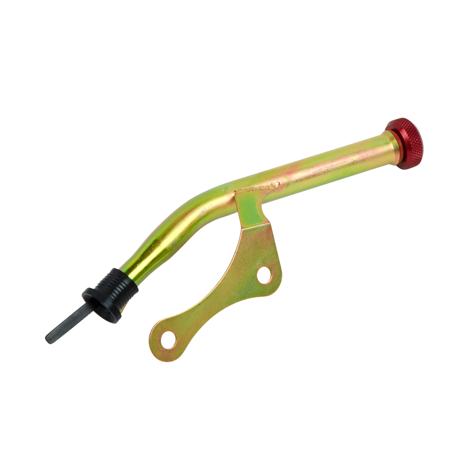 B&M 22164 - Transmission Dipstick, Tru-Lock Dipstick Red, Dedenbear