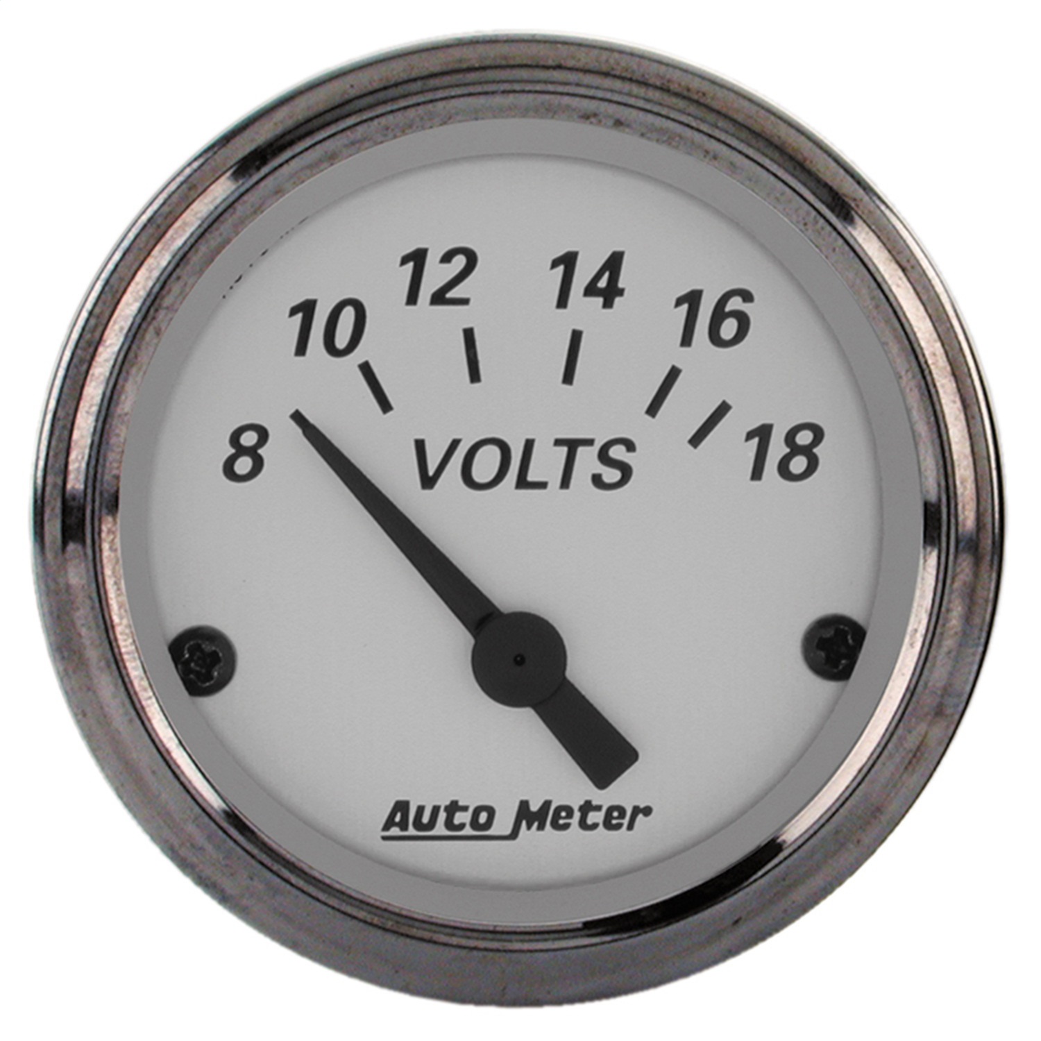 AutoMeter 1992 - American Platinum 2-1/16in Electric 18V Voltmeter Gauge
