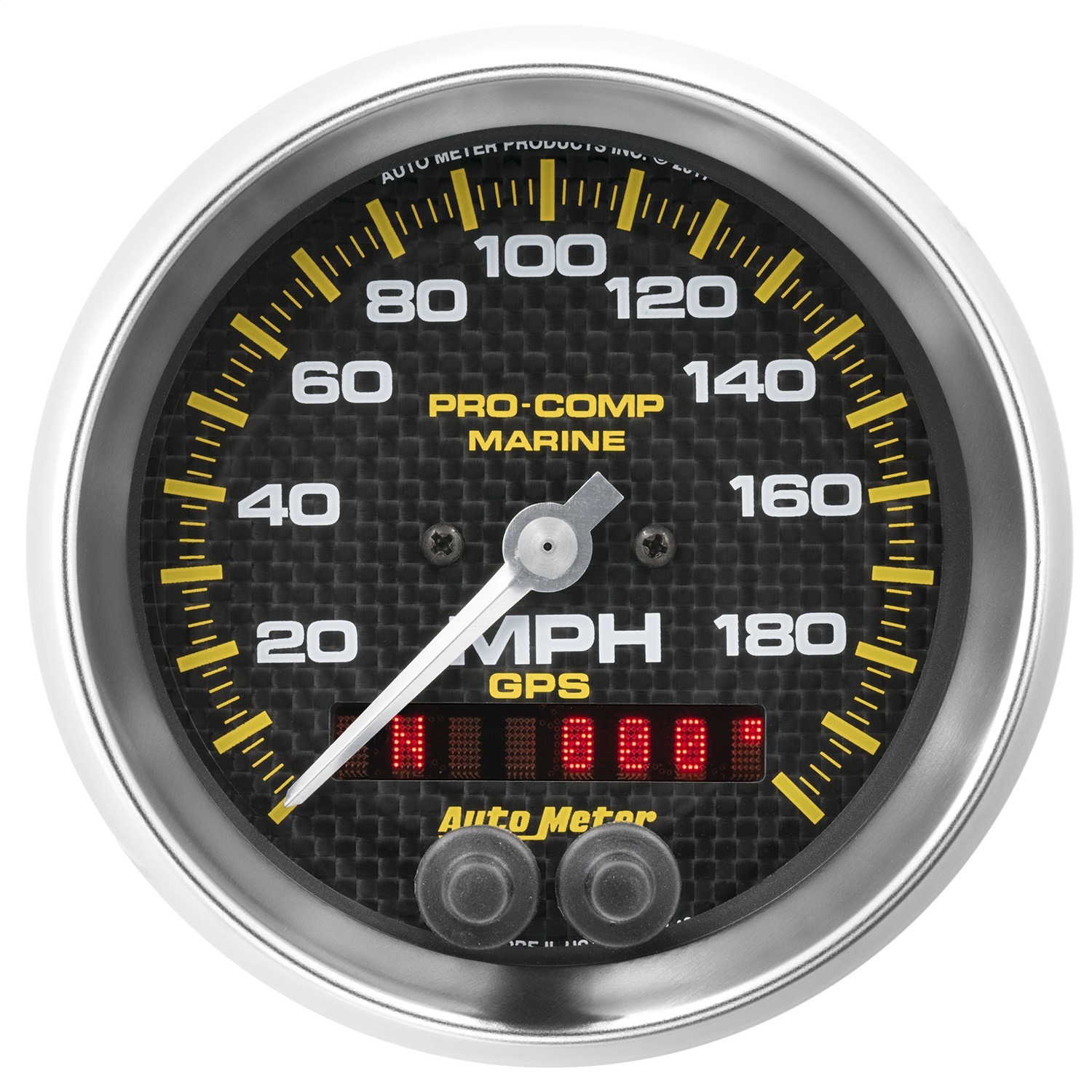 AutoMeter 200639-40 - 3-3/8 in. GPS SPEEDOMETER, 0-200 MPH, MARINE CARBON FIBER AutoMeter 200639-40 - 3-3/8 in. GPS SPEEDOMETER, 0-200 MPH, MARINE CARBON FIBER