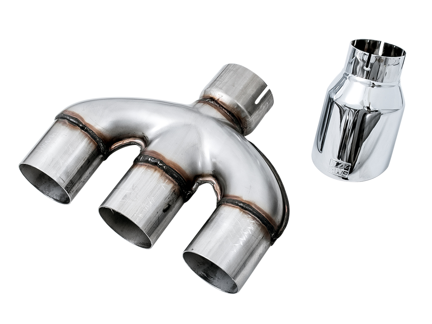 AWE 3015-52012 - 2016+ Honda Civic Si Touring Edition Exhaust w/Front Pipe & Triple Chrome Silver Tips AWE 3015-52012 - 2016+ Honda Civic Si Touring Edition Exhaust w/Front Pipe & Triple Chrome Silver Tips