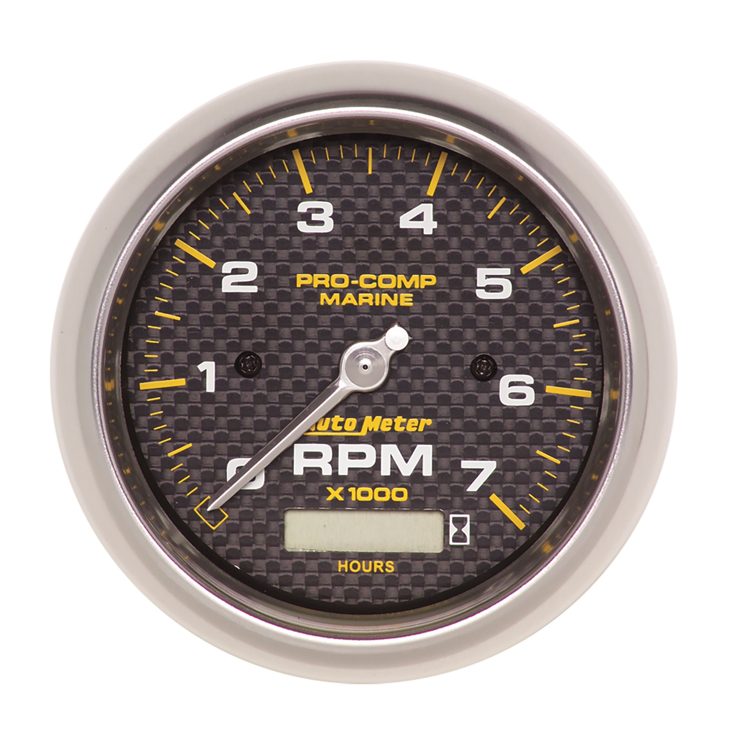 AutoMeter 200890-40 - Marine Carbon Fiber Ultra-Lite 3-3/8in 7K RPM w/Hourmeter Tachometer Gauge AutoMeter 200890-40 - Marine Carbon Fiber Ultra-Lite 3-3/8in 7K RPM w/Hourmeter Tachometer Gauge