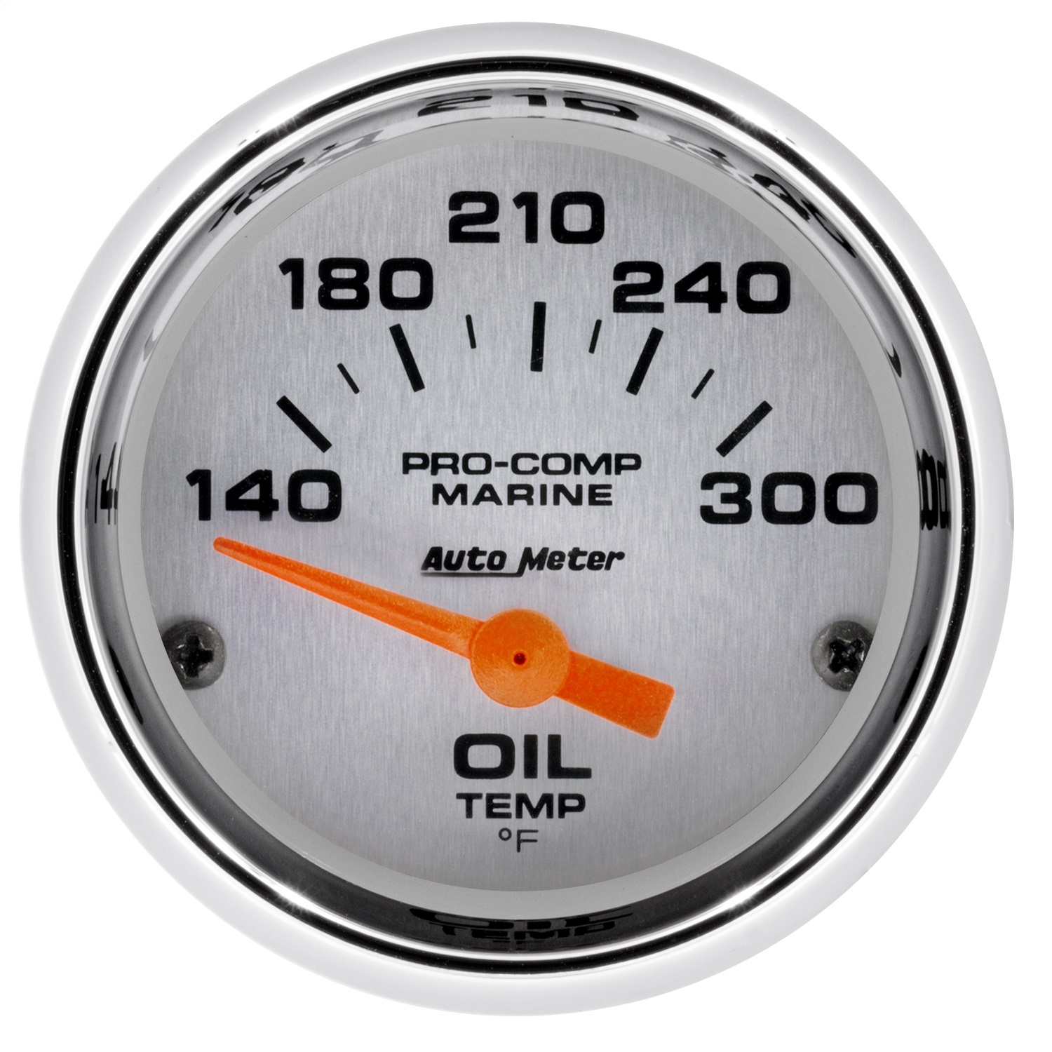 AutoMeter 200764-35 - Marine Chrome Ultra-Lite 2-1/16in Electric Oil Temperature Gauge 140-300 Deg F AutoMeter 200764-35 - Marine Chrome Ultra-Lite 2-1/16in Electric Oil Temperature Gauge 140-300 Deg F
