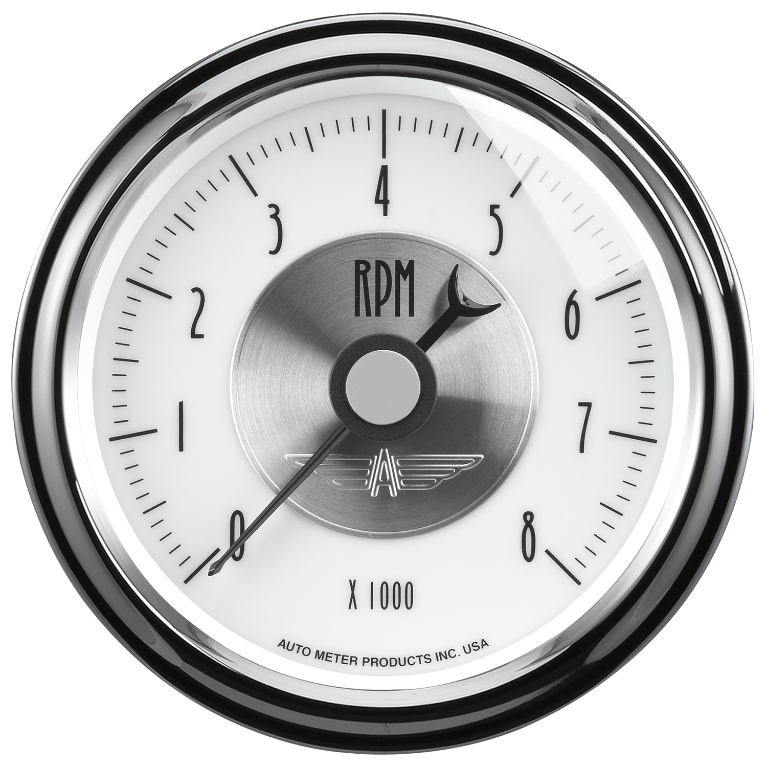 AutoMeter 2098 - Prestige Pearl Series - Tachometer 3 3/8in 8K RPM In-Dash AutoMeter 2098 - Prestige Pearl Series - Tachometer 3 3/8in 8K RPM In-Dash