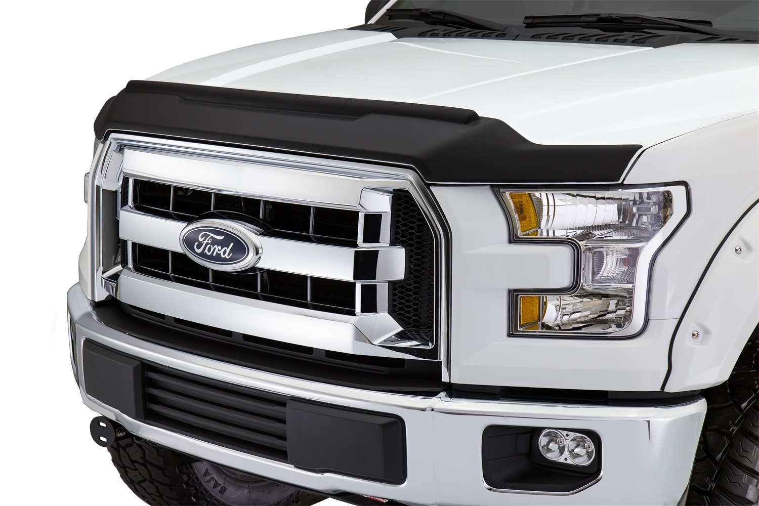 Auto Ventshade (AVS) 436166 - 2019 Ford Ranger Aeroskin II Textured Low Profile Hood Shield - Black Auto Ventshade (AVS) 436166 - 2019 Ford Ranger Aeroskin II Textured Low Profile Hood Shield - Black