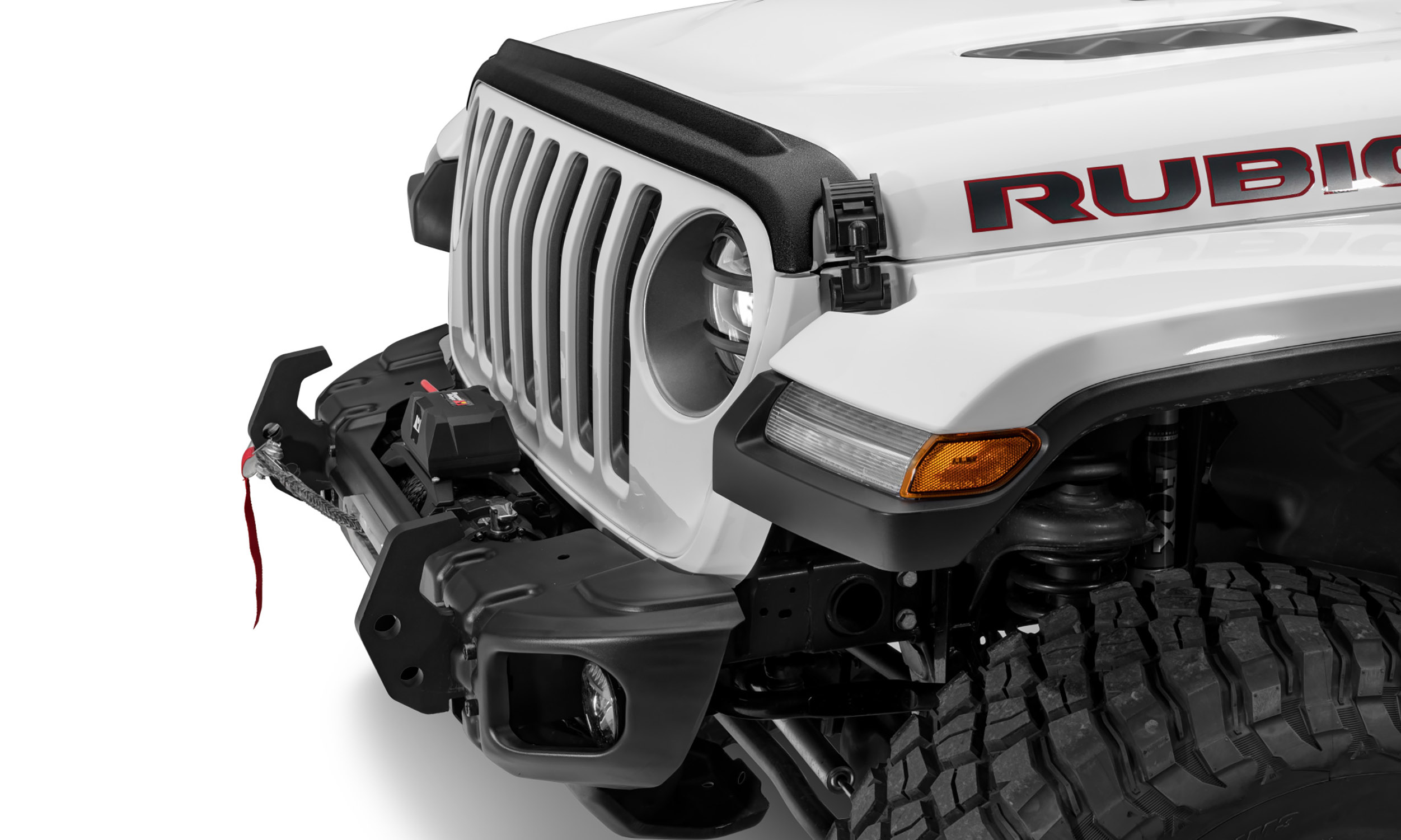 Auto Ventshade (AVS) 436060 - 07-18 Jeep Wrangler (JK) Aeroskin II Textured Low Profile Hood Shield - Black Auto Ventshade (AVS) 436060 - 07-18 Jeep Wrangler (JK) Aeroskin II Textured Low Profile Hood Shield - Black