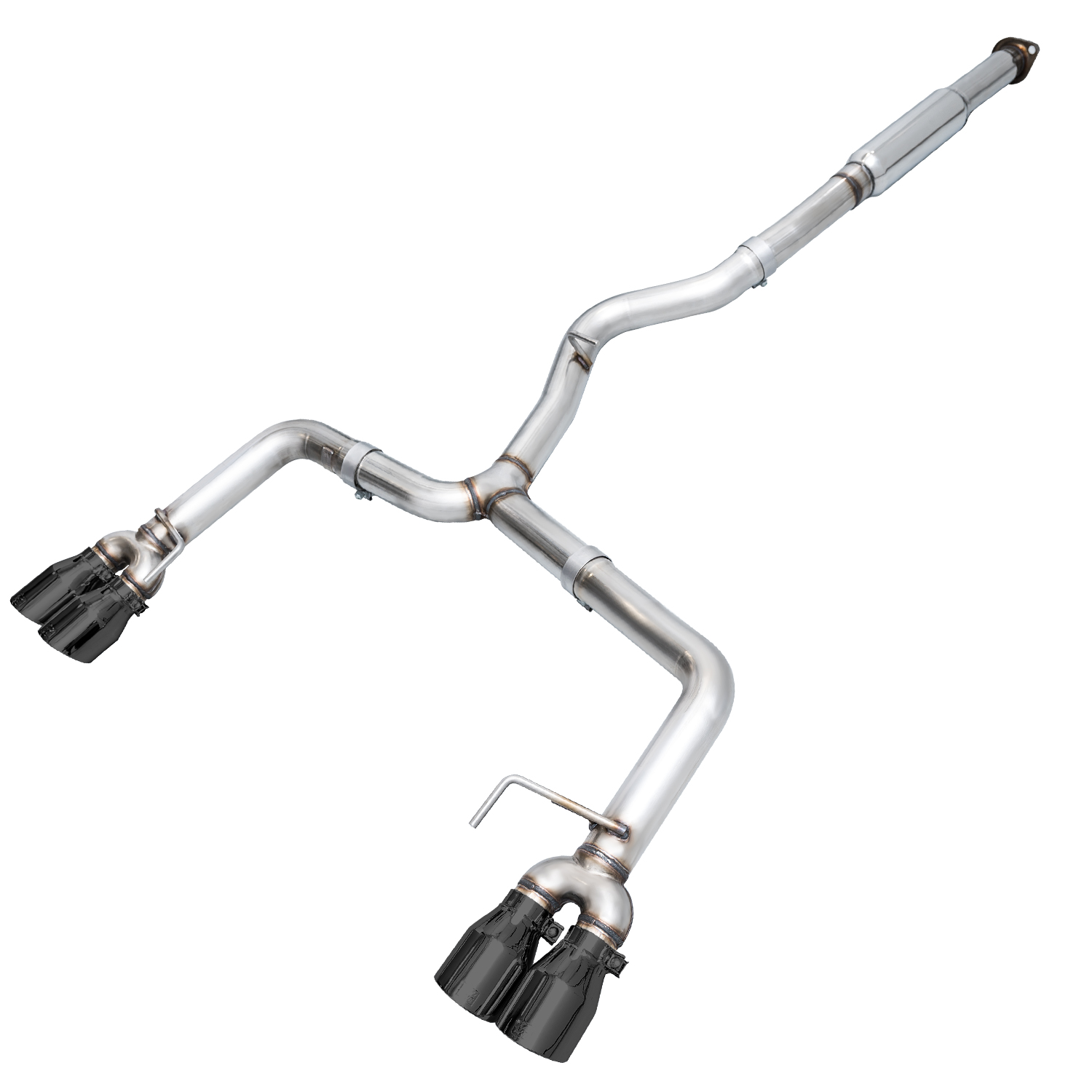 AWE 3020-43066 - Subaru WRX/STI VA/GV Sedan Track Edition Exhaust - Diamond Black Tips (102mm)