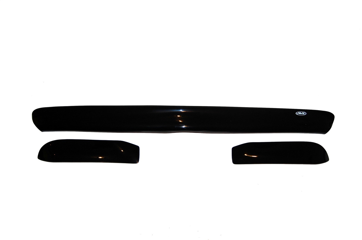 Auto Ventshade (AVS) 45551 - 94-01 Dodge RAM 1500 Bugflector Deluxe 3pc Medium Profile Hood Shield - Smoke Auto Ventshade (AVS) 45551 - 94-01 Dodge RAM 1500 Bugflector Deluxe 3pc Medium Profile Hood Shield - Smoke