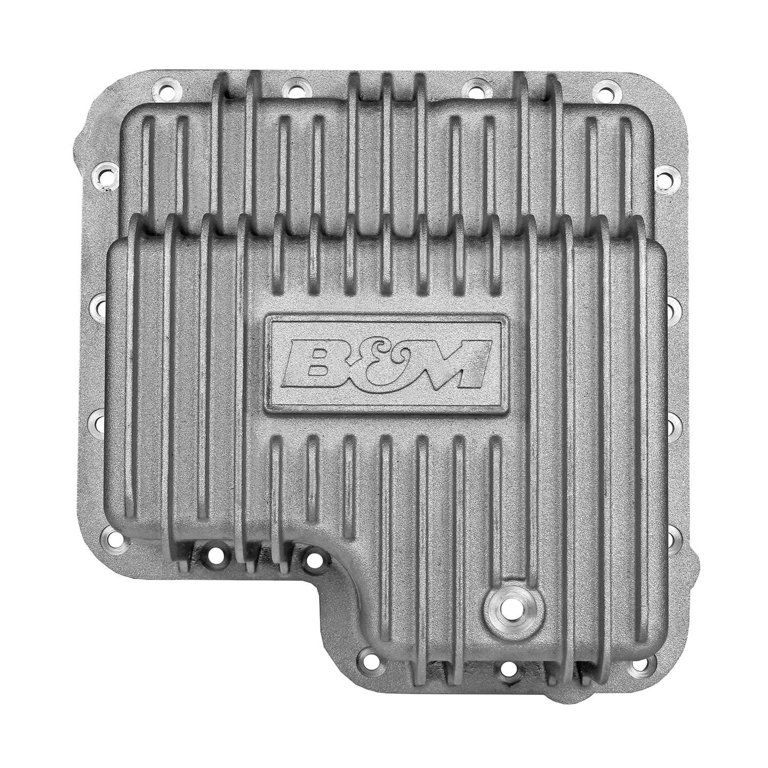 B&M 40281 - Cast Deep Transmission Pan For C6