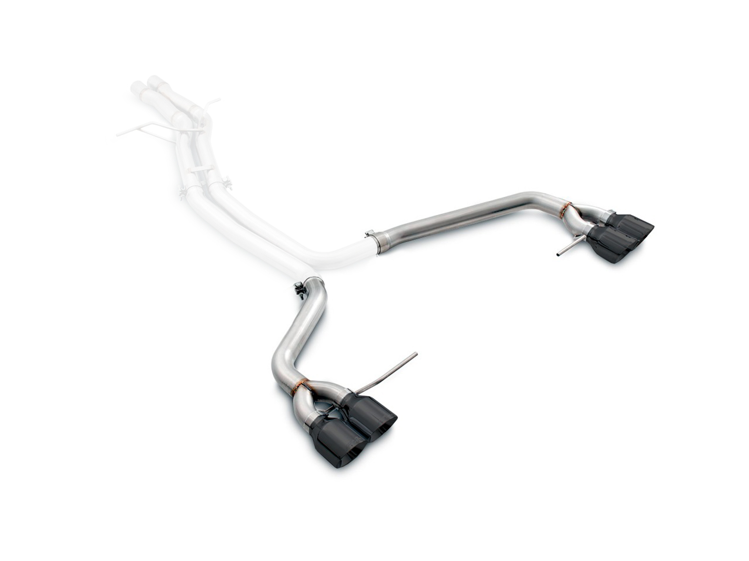 AWE 3020-43040 - Porsche Macan Track Edition Exhaust System - Diamond Black 102mm Tips