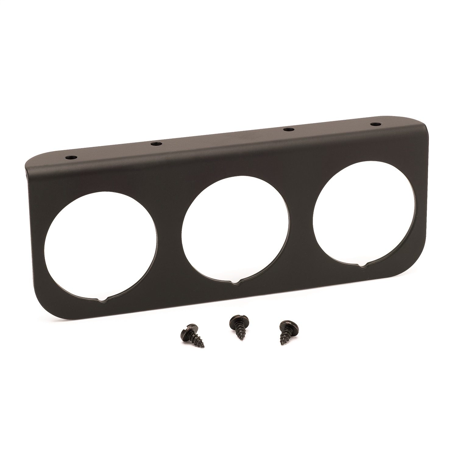 AutoMeter 2238 - 2-1/16in Black 3-Hole Gauge Panel