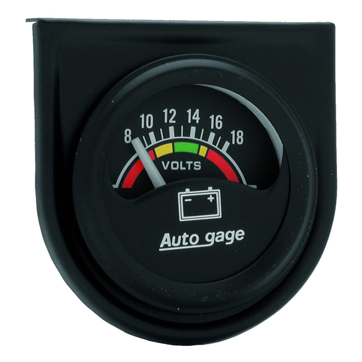 AutoMeter 2356 - 1-1/2-1/16 in. VOLTMETER, 8-18V, AUTO GAGE