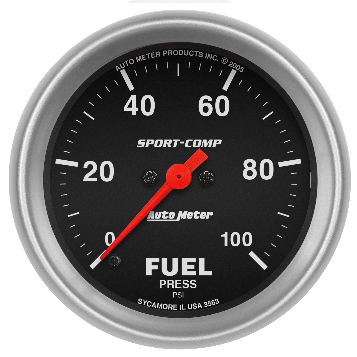 AutoMeter 3563 - Gauge Fuel Pressure 2-5/8in. 100PSI Digital Stepper Motor Sport-Comp AutoMeter 3563 - Gauge Fuel Pressure 2-5/8in. 100PSI Digital Stepper Motor Sport-Comp
