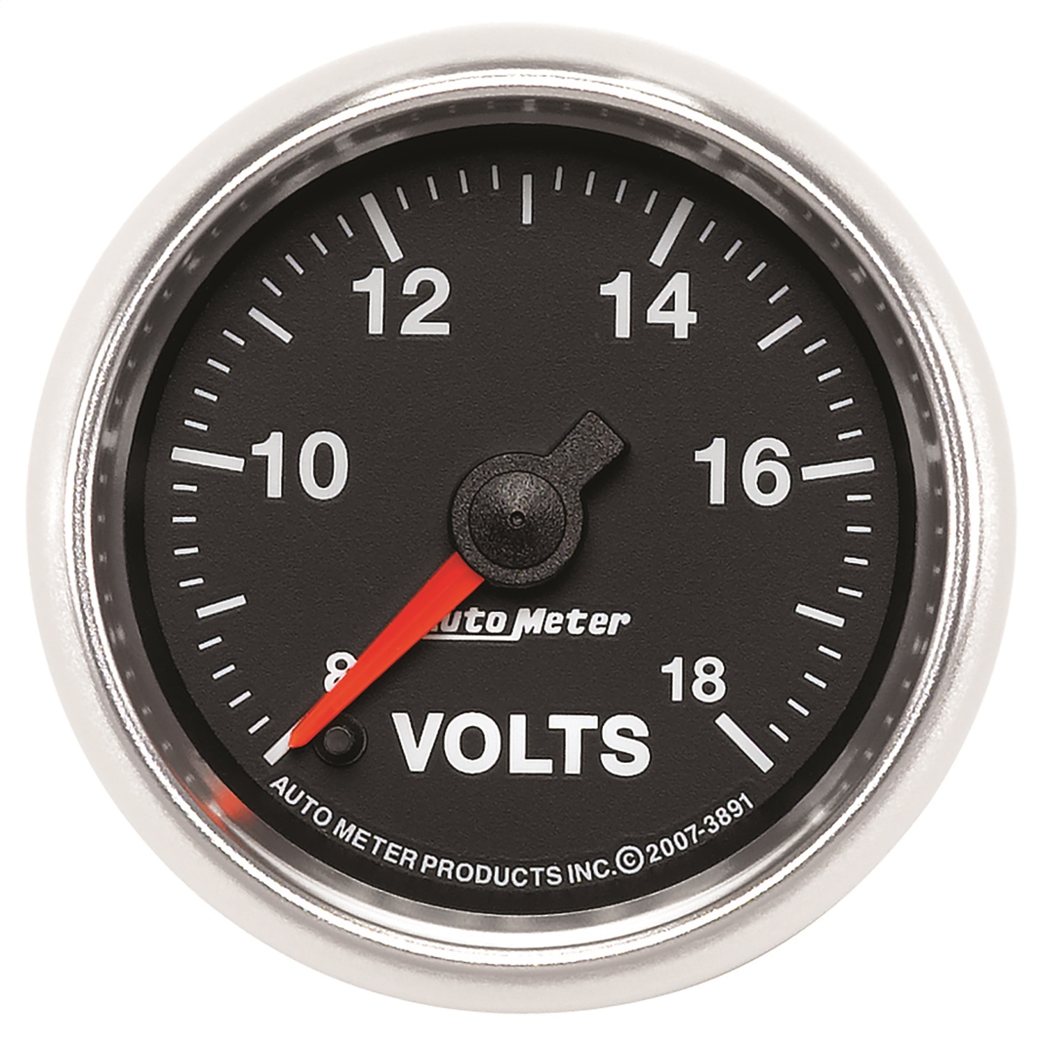 AutoMeter 3891 - GS Series 2-1/16in Voltmeter 18V Electrical Gauge Full Sweep AutoMeter 3891 - GS Series 2-1/16in Voltmeter 18V Electrical Gauge Full Sweep