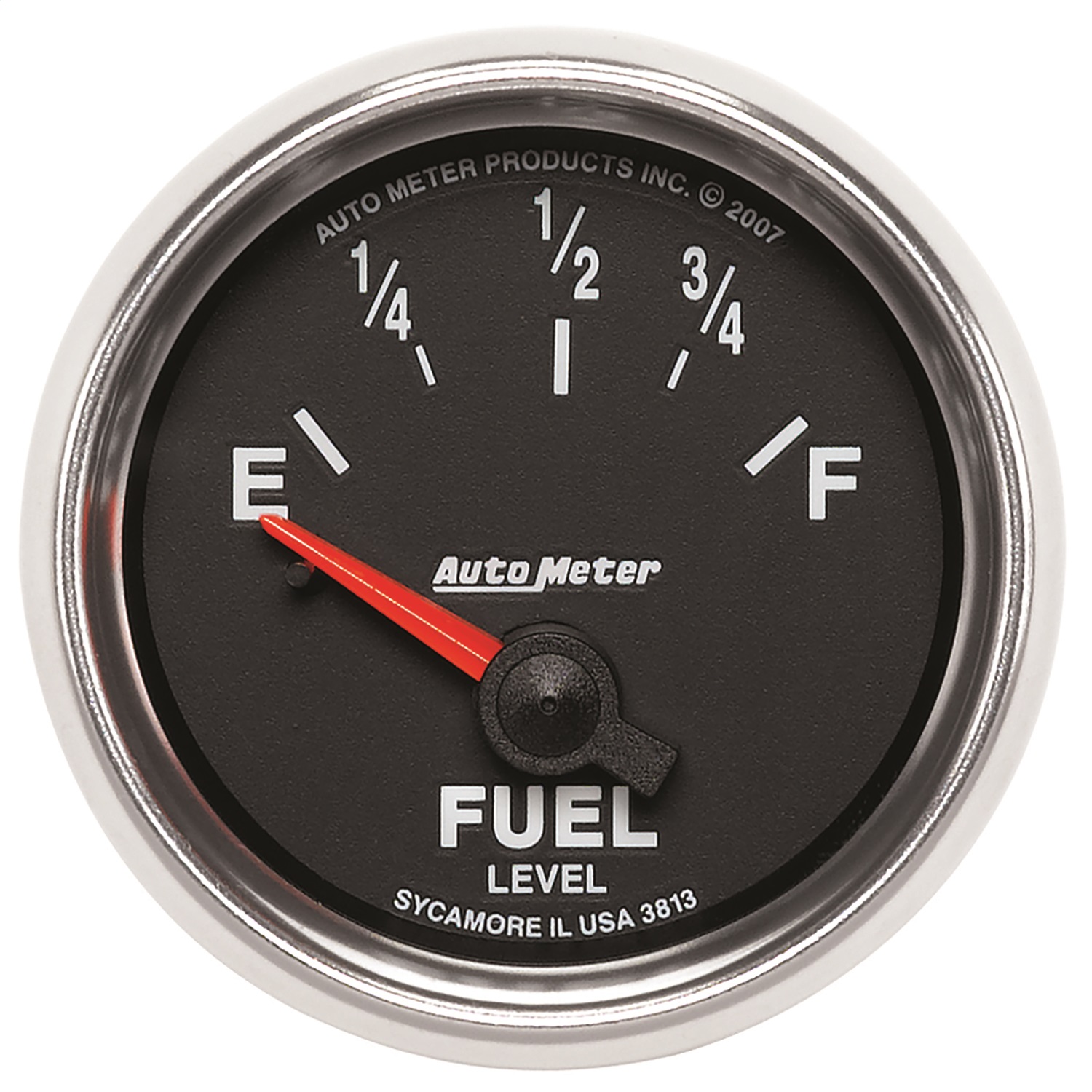 AutoMeter 3813 - GS 52mm 0-90 ohms Short Sweep Electronic Fuel Level GM Gauge AutoMeter 3813 - GS 52mm 0-90 ohms Short Sweep Electronic Fuel Level GM Gauge