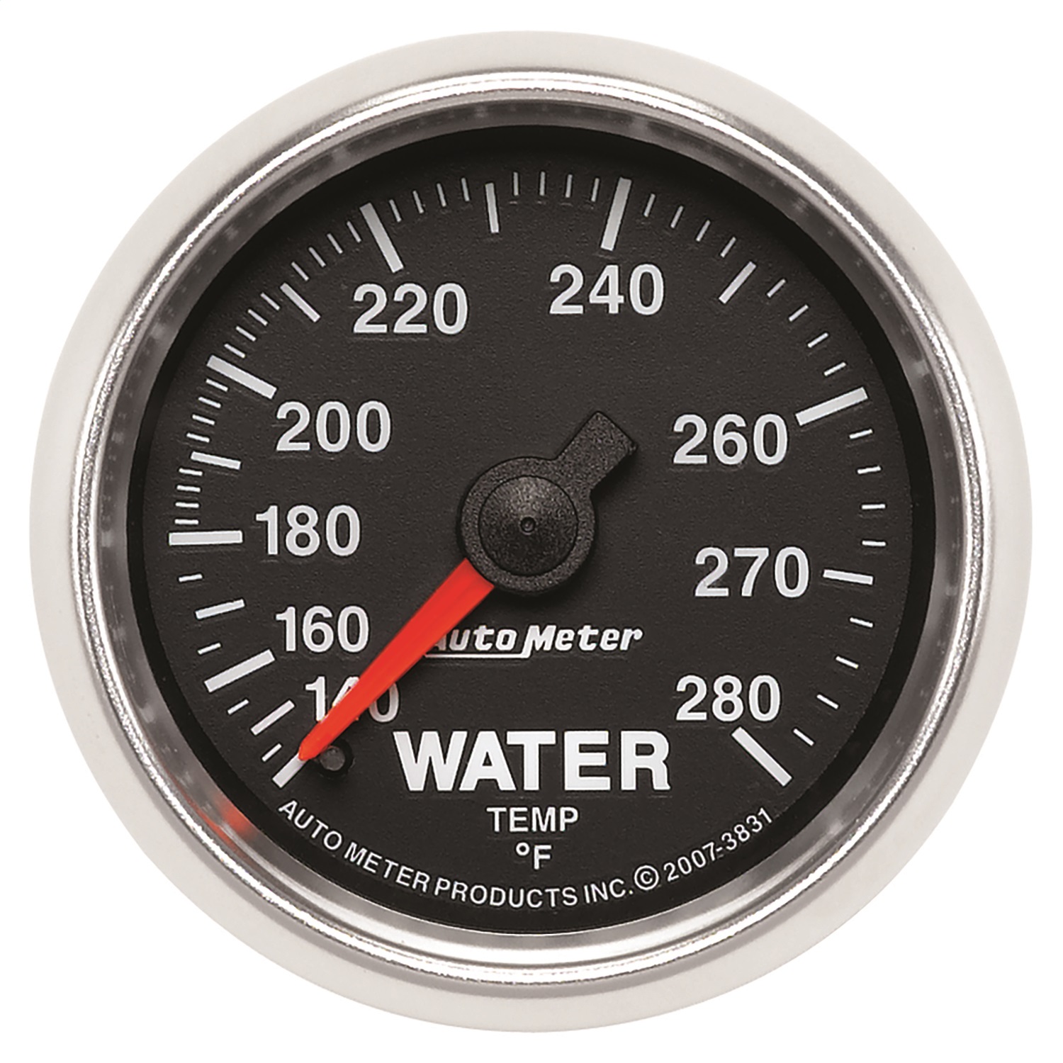 AutoMeter 3831 - Gauge Water Temp 2-1/16in. 140-280 Deg. F Mechanical Gs AutoMeter 3831 - Gauge Water Temp 2-1/16in. 140-280 Deg. F Mechanical Gs