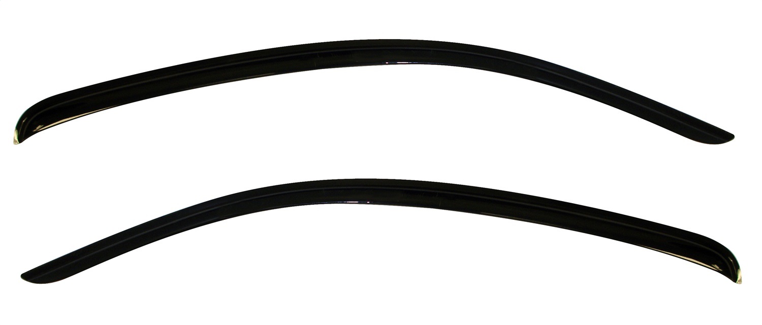 Auto Ventshade (AVS) 92024 - 12-14 Ford Mustang Ventvisor Outside Mount Window Deflectors 2pc - Smoke