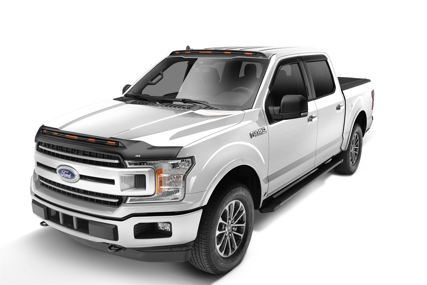 Auto Ventshade (AVS) 898096 - 2015+ Ford F150 Aerocab Pro Marker Light - Black Auto Ventshade (AVS) 898096 - 2015+ Ford F150 Aerocab Pro Marker Light - Black
