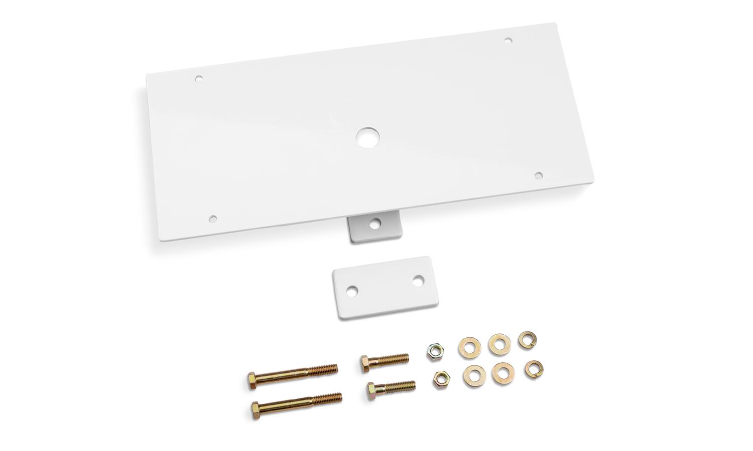 Backrack 91002RECW - Universal Light Bracket 16x7in Base CM (Single) - White
