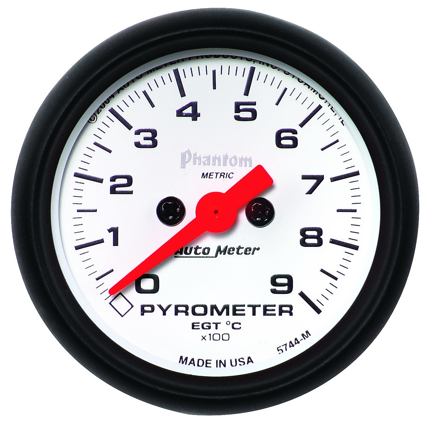 AutoMeter 5744-M - Phantom FSE 52mm 0-900 Deg C Electronic Gauge Kit