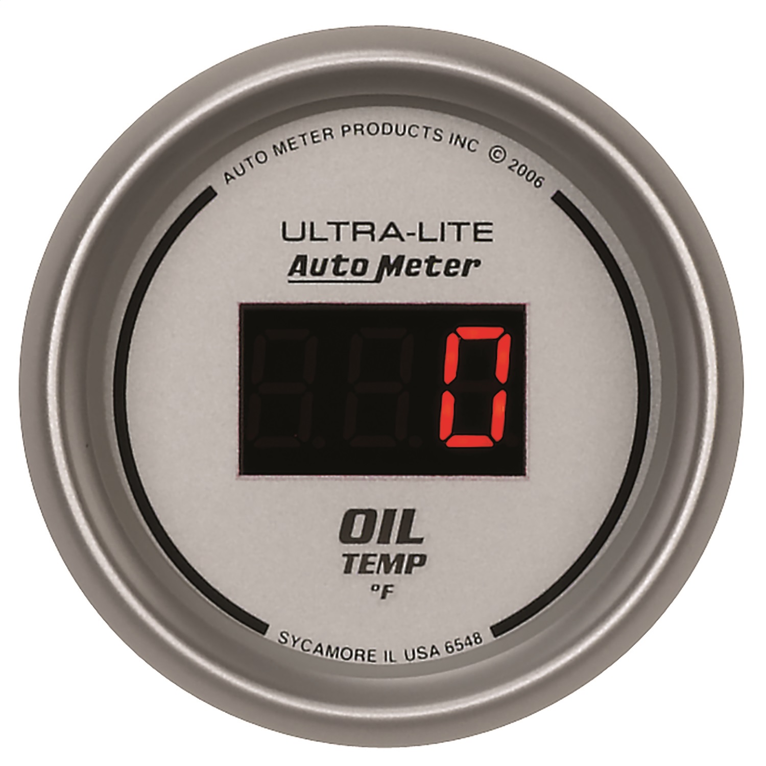 AutoMeter 6548 - Ultra-Lite 52MM 0-340 Deg F Digital Oil Temperature