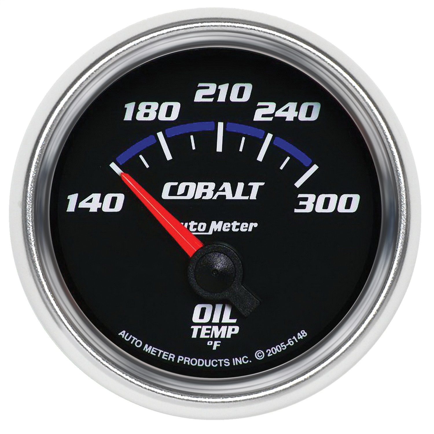 AutoMeter 6148 - Cobalt 2 1/6in 140-300 Degree F Oil Temprature Gauge AutoMeter 6148 - Cobalt 2 1/6in 140-300 Degree F Oil Temprature Gauge