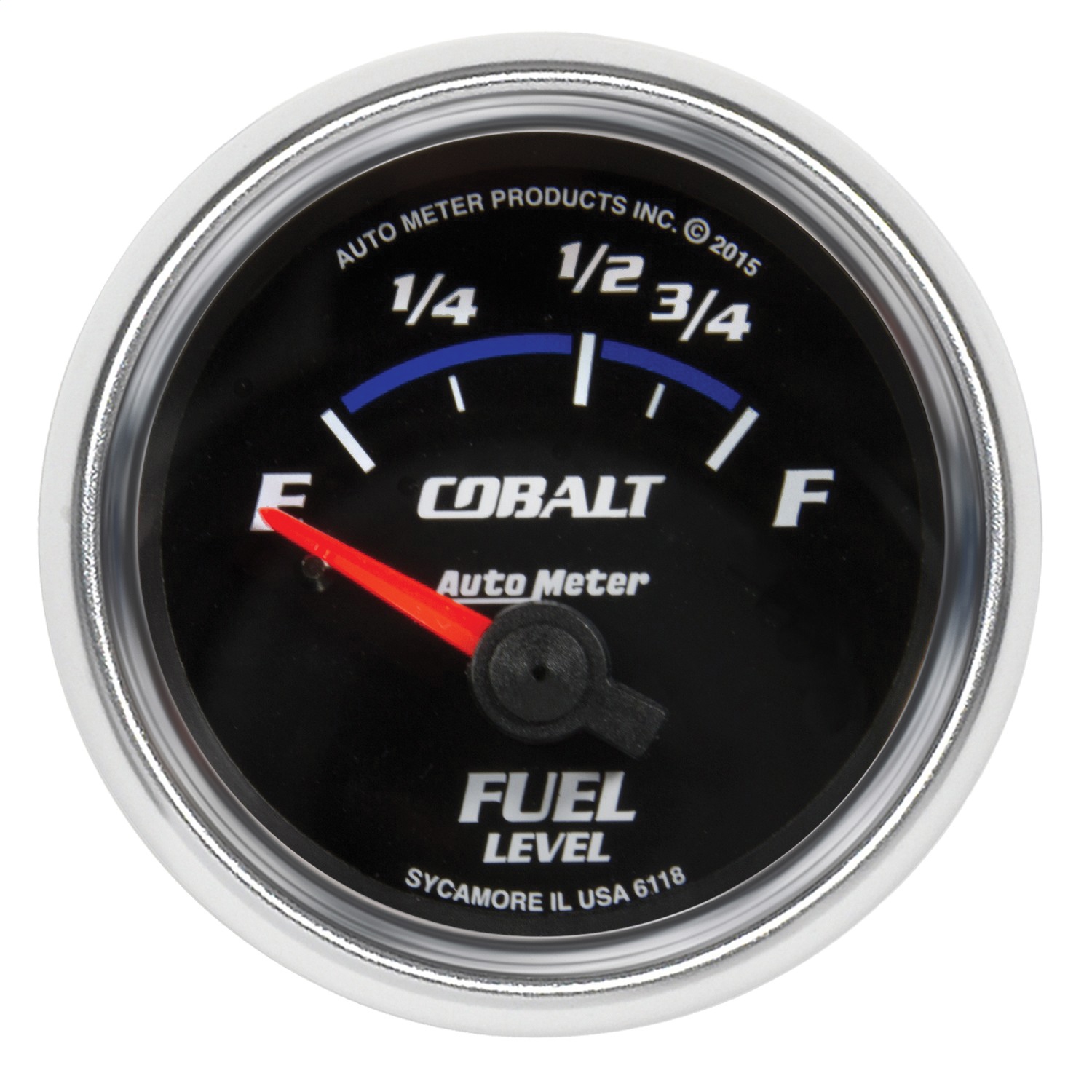 AutoMeter 6118 - Cobalt Gauge Fuel Level 2 1/16in 16e To 158f Elec Cobalt