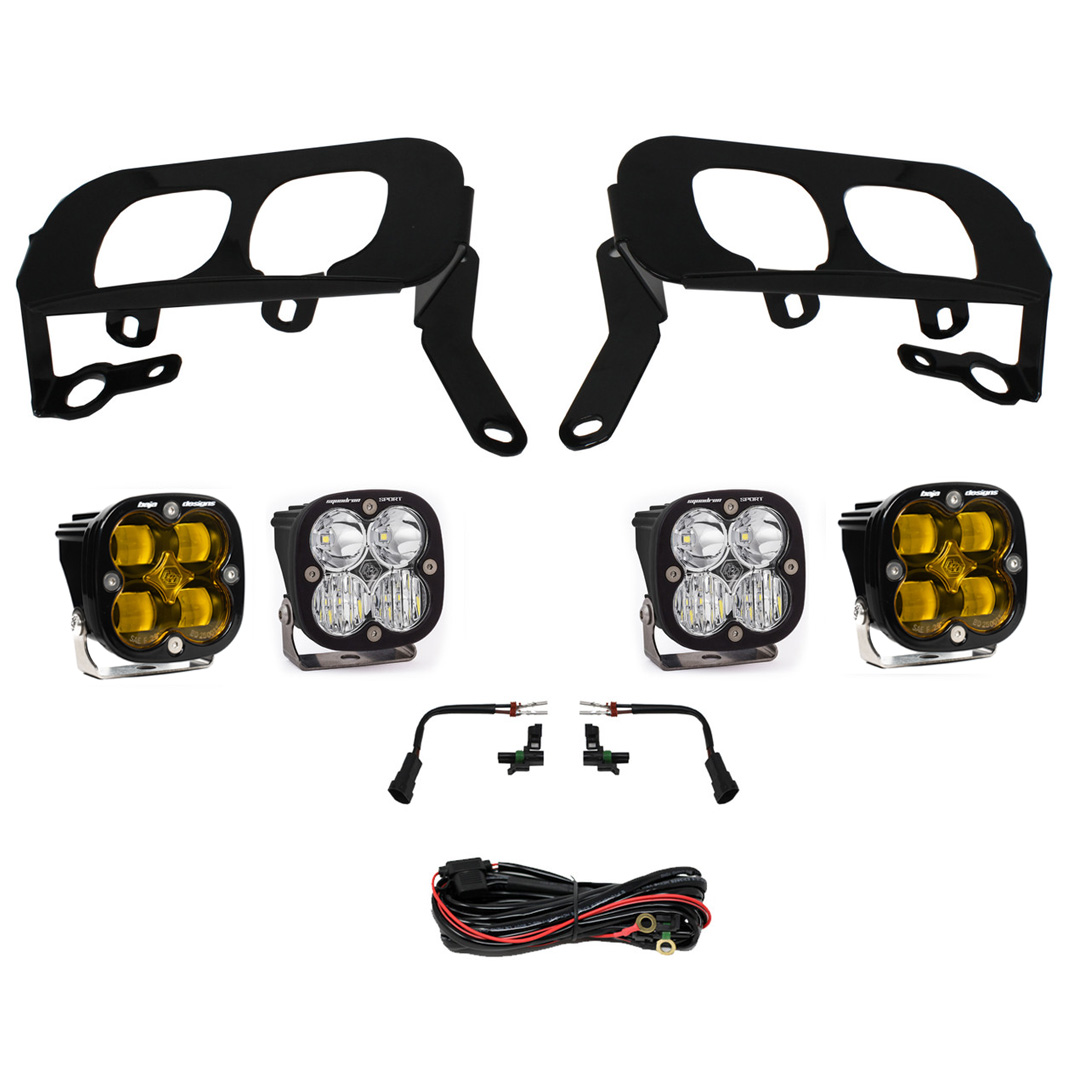 Baja Designs 447531 - Silverado 1500 Fog Pocket Kit 14-15 FPK, SAE Baja Amber W/C & Sport D/C Baja Designs 447531 - Silverado 1500 Fog Pocket Kit 14-15 FPK, SAE Baja Amber W/C & Sport D/C