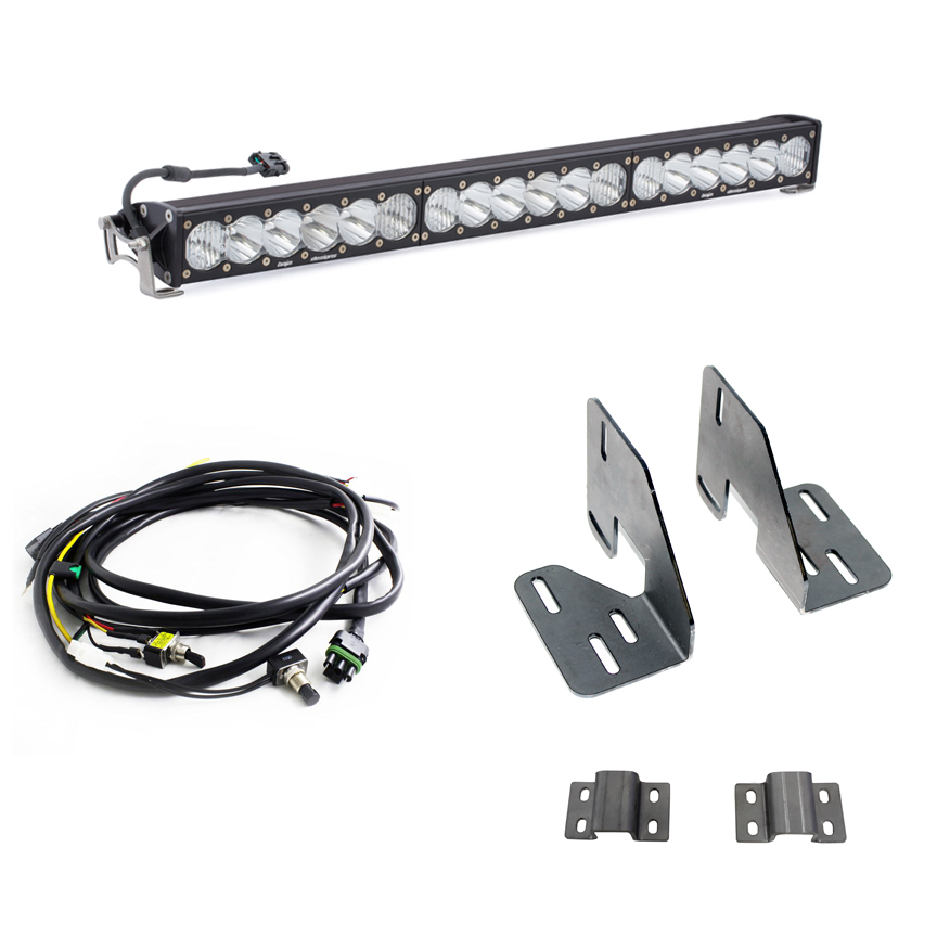 Baja Designs 447633 - GMC 2500/3500 HD 30 Inch OnX6+ Light Bar Kit 18-19 Baja Designs 447633 - GMC 2500/3500 HD 30 Inch OnX6+ Light Bar Kit 18-19