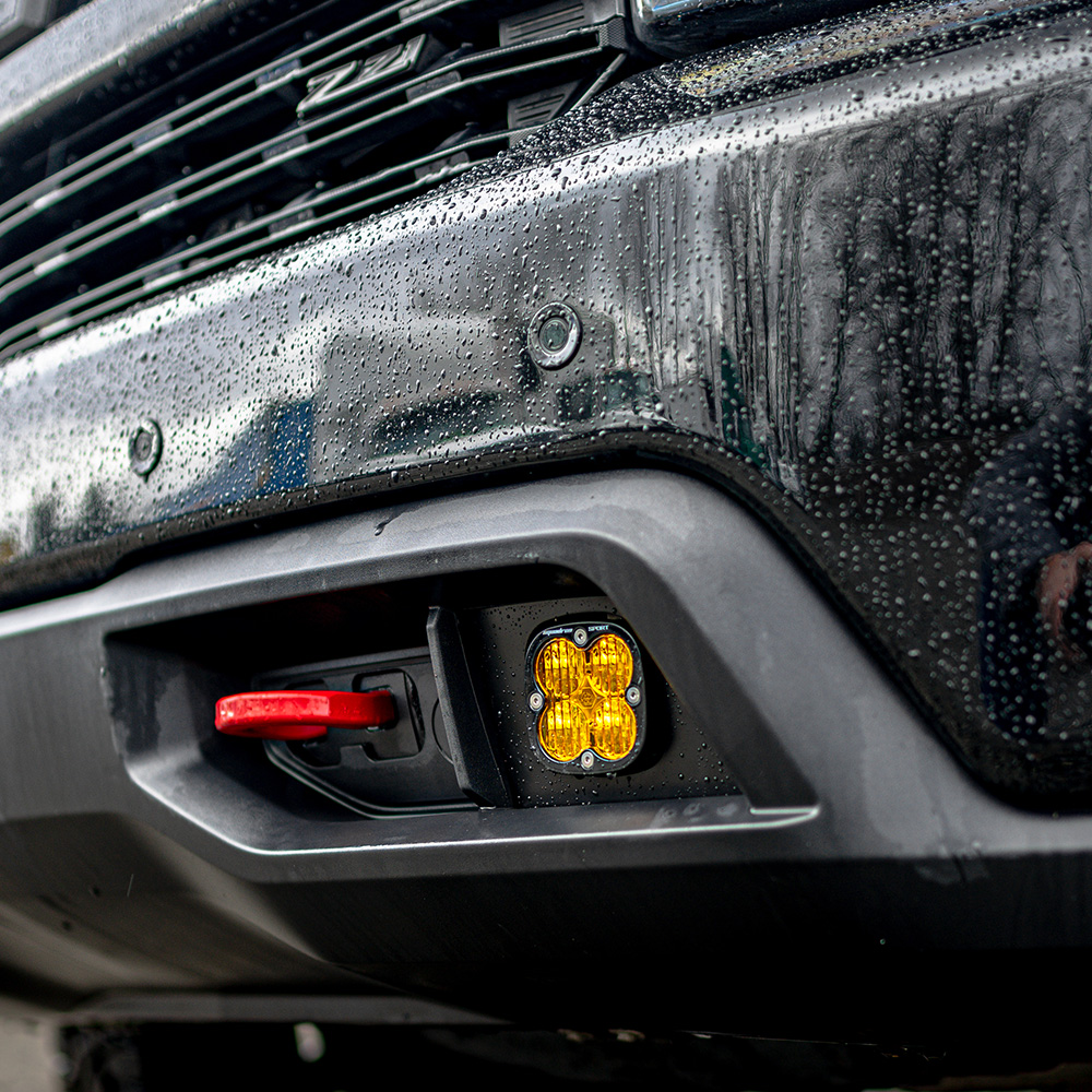 Baja Designs 447517 - Silverado 1500 2019 Fog Pocket Mount Kit Sport